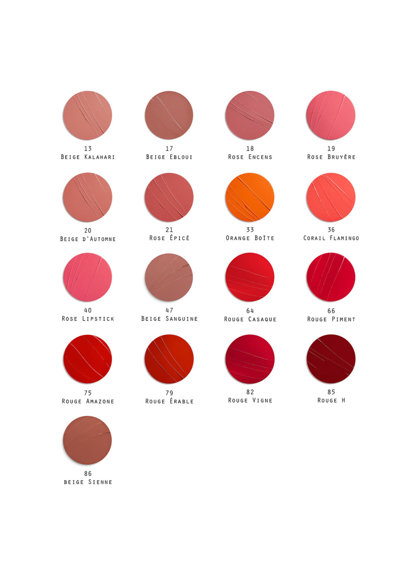 HERMÈS ROUGE HERMÈS: 23 BEIGE DOBLLIS