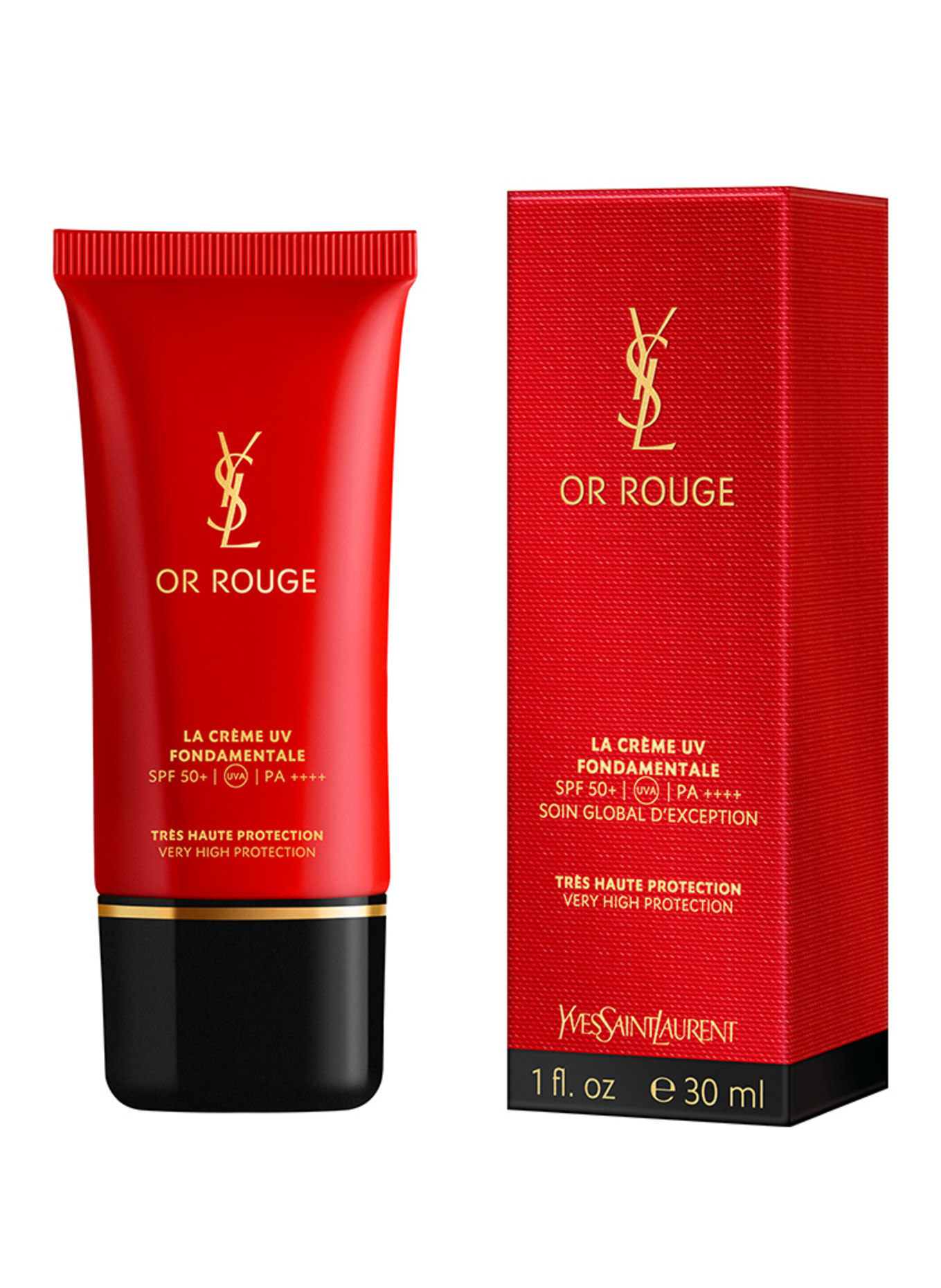 YVES SAINT LAURENT BEAUTÉ OR ROUGE LA CREME UV SPF 50+