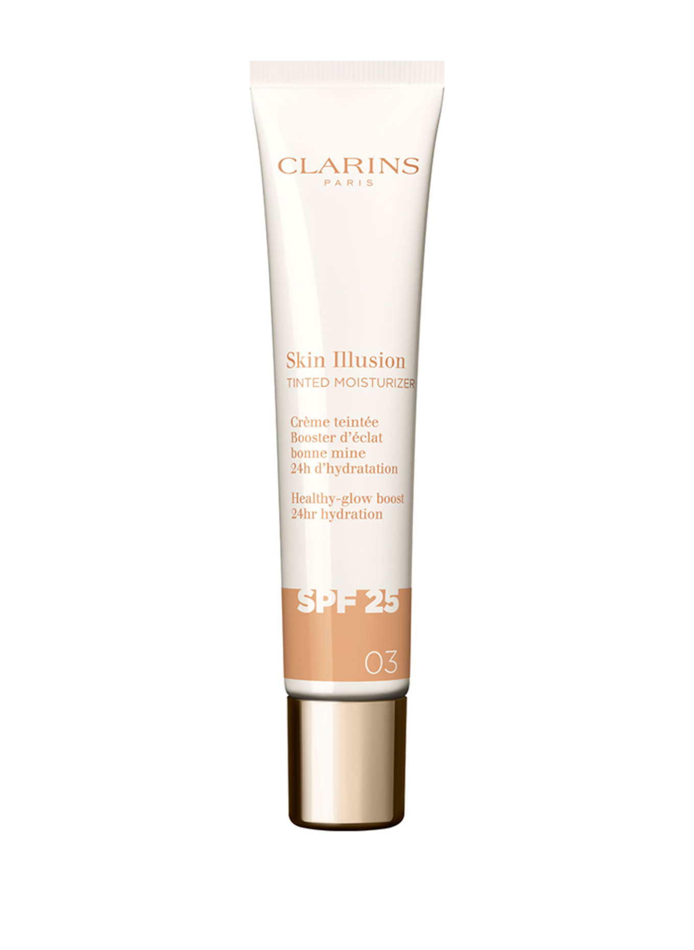 CLARINS SKIN ILLUSION TINTED MOISTURIZER SPF 25: 03