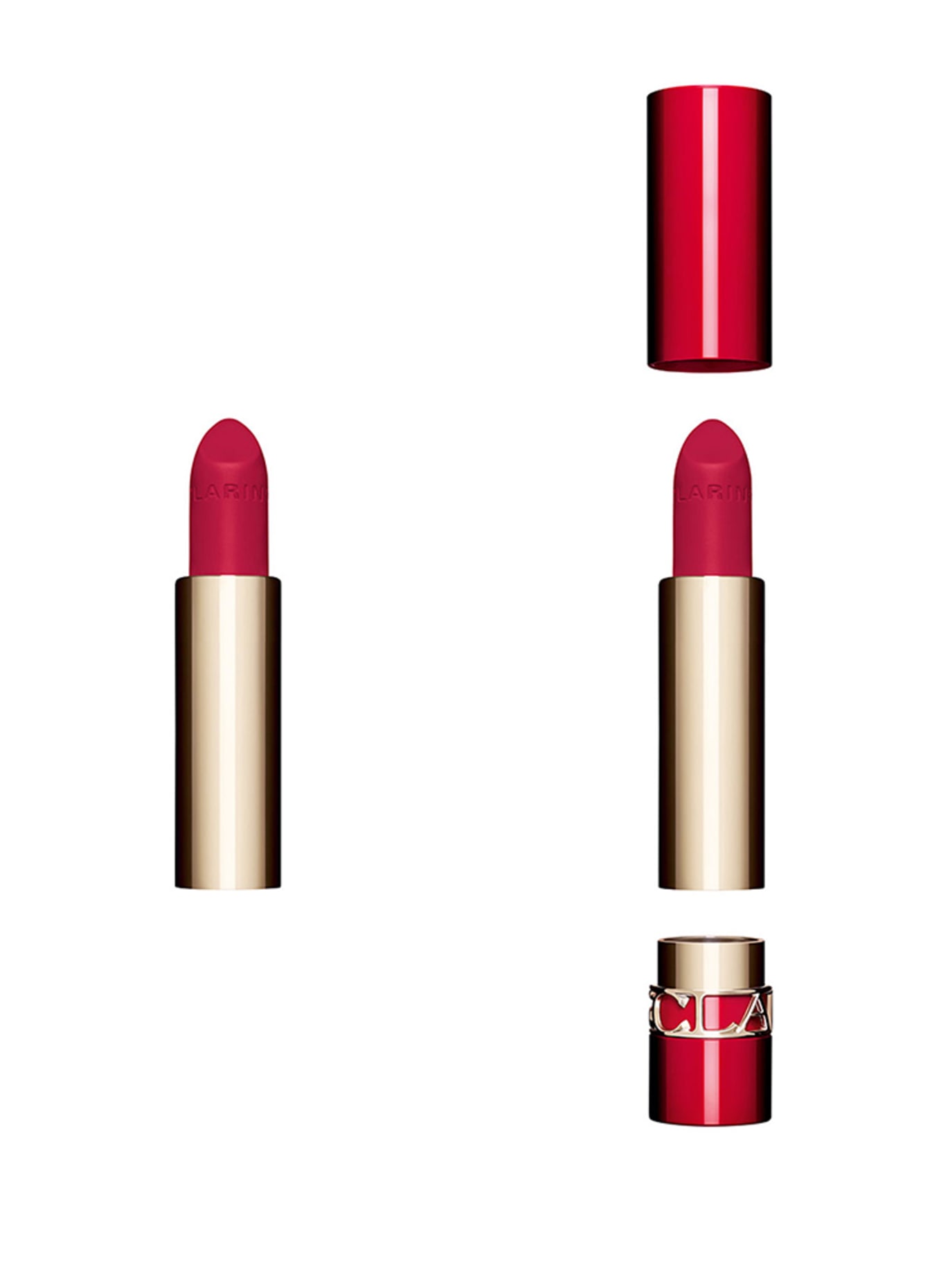 CLARINS JOLI ROUGE VELVET REFILL: 791V DEEP FUCHSIA