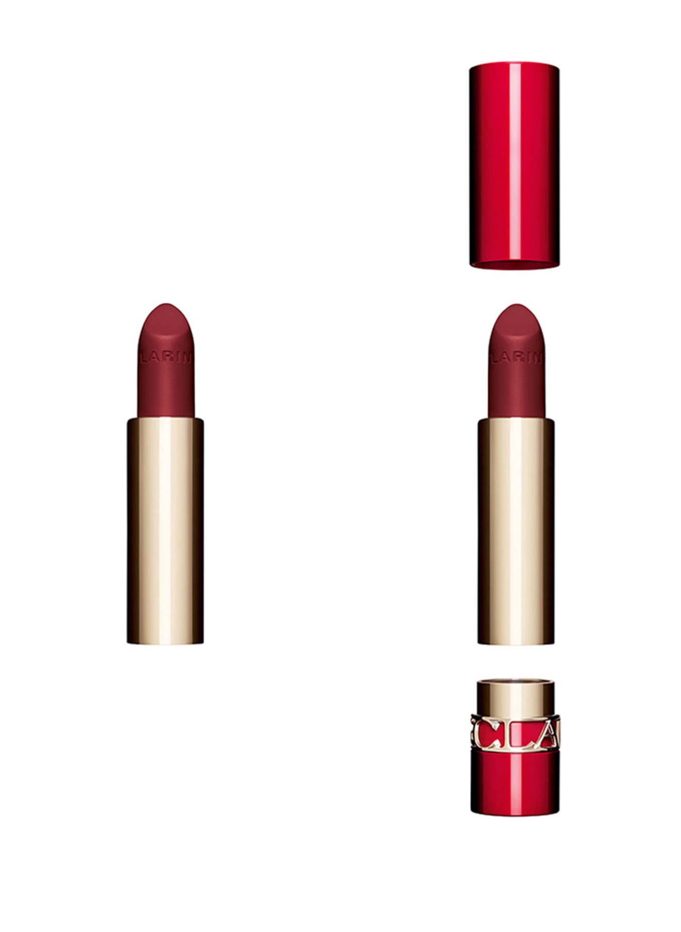 CLARINS JOLI ROUGE VELVET REFILL: 796V RED PLUM