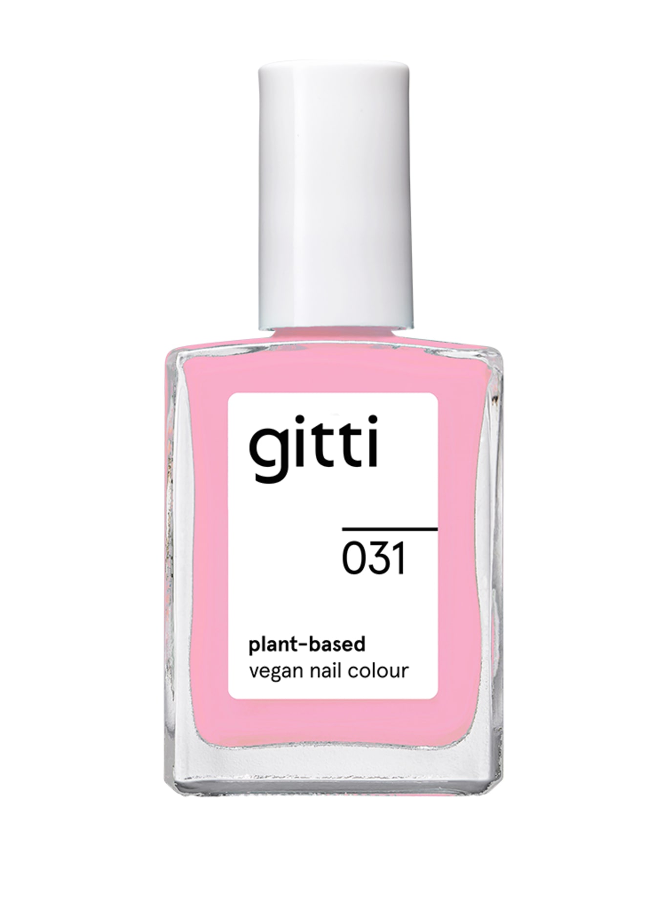 gitti PLANT-BASED VEGAN NAIL COLOUR: NO. 031 - SOLAR PINK