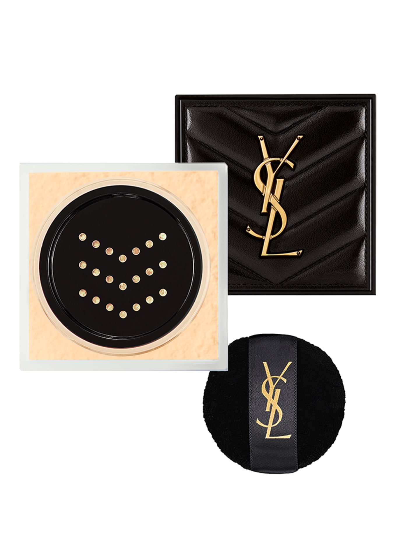 YVES SAINT LAURENT BEAUTÉ ALL HOURS HYPER BLUR LOOSE POWDER: 02 GELB