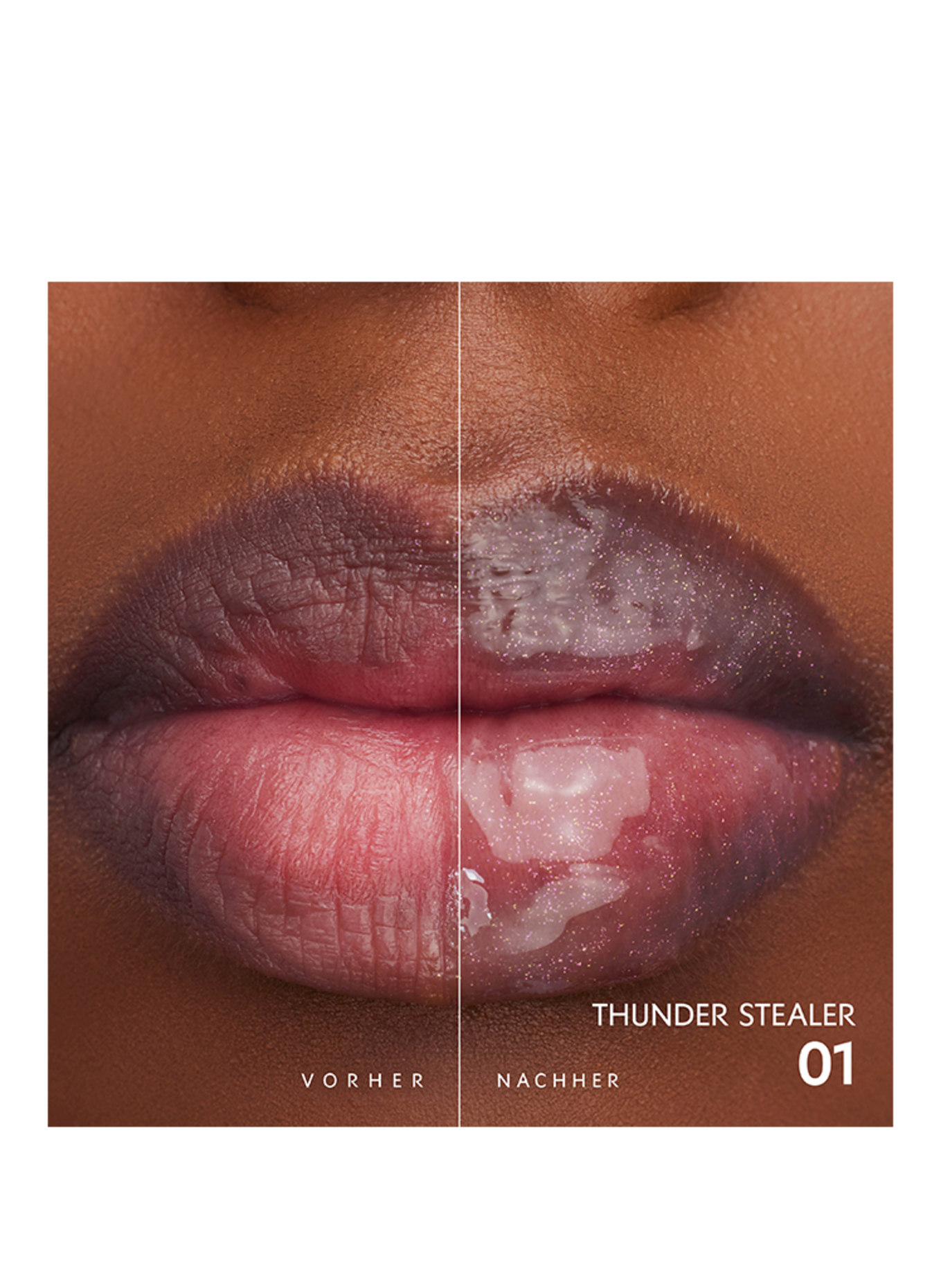 YVES SAINT LAURENT BEAUTÉ LOVESHINE PLUMPING GLOSS, Farbe: 1 THUNDER STEALER (Bild 5)