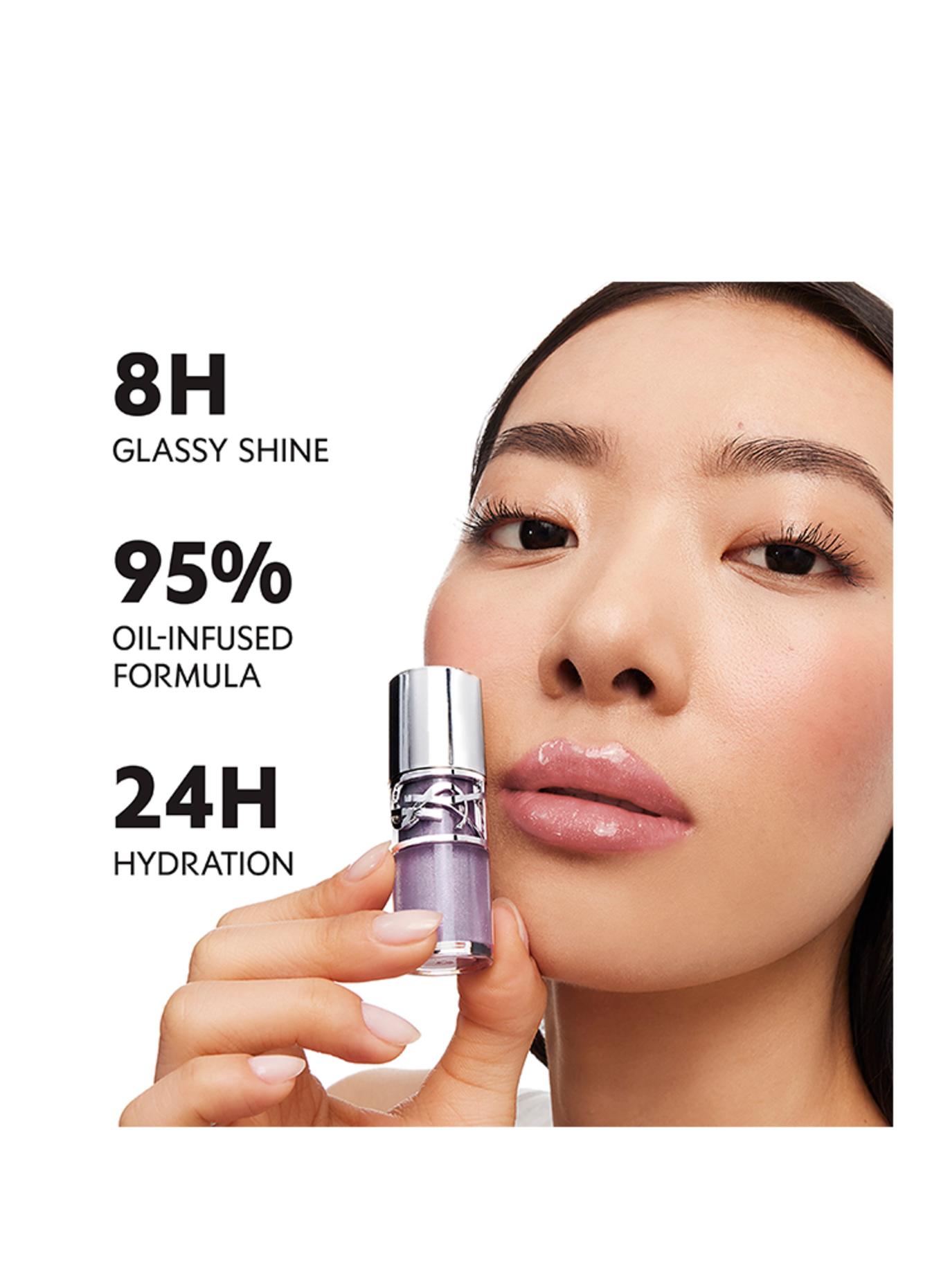 YVES SAINT LAURENT BEAUTÉ LOVESHINE PLUMPING GLOSS, Farbe: 1 THUNDER STEALER (Bild 6)