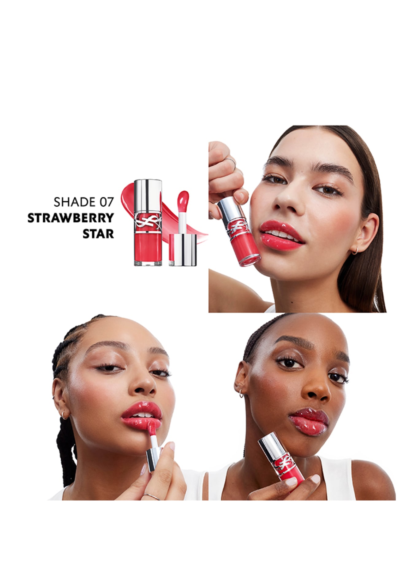 YVES SAINT LAURENT BEAUTÉ LOVESHINE PLUMPING GLOSS, Farbe: 7 STRAWBERRY STAR (Bild 4)