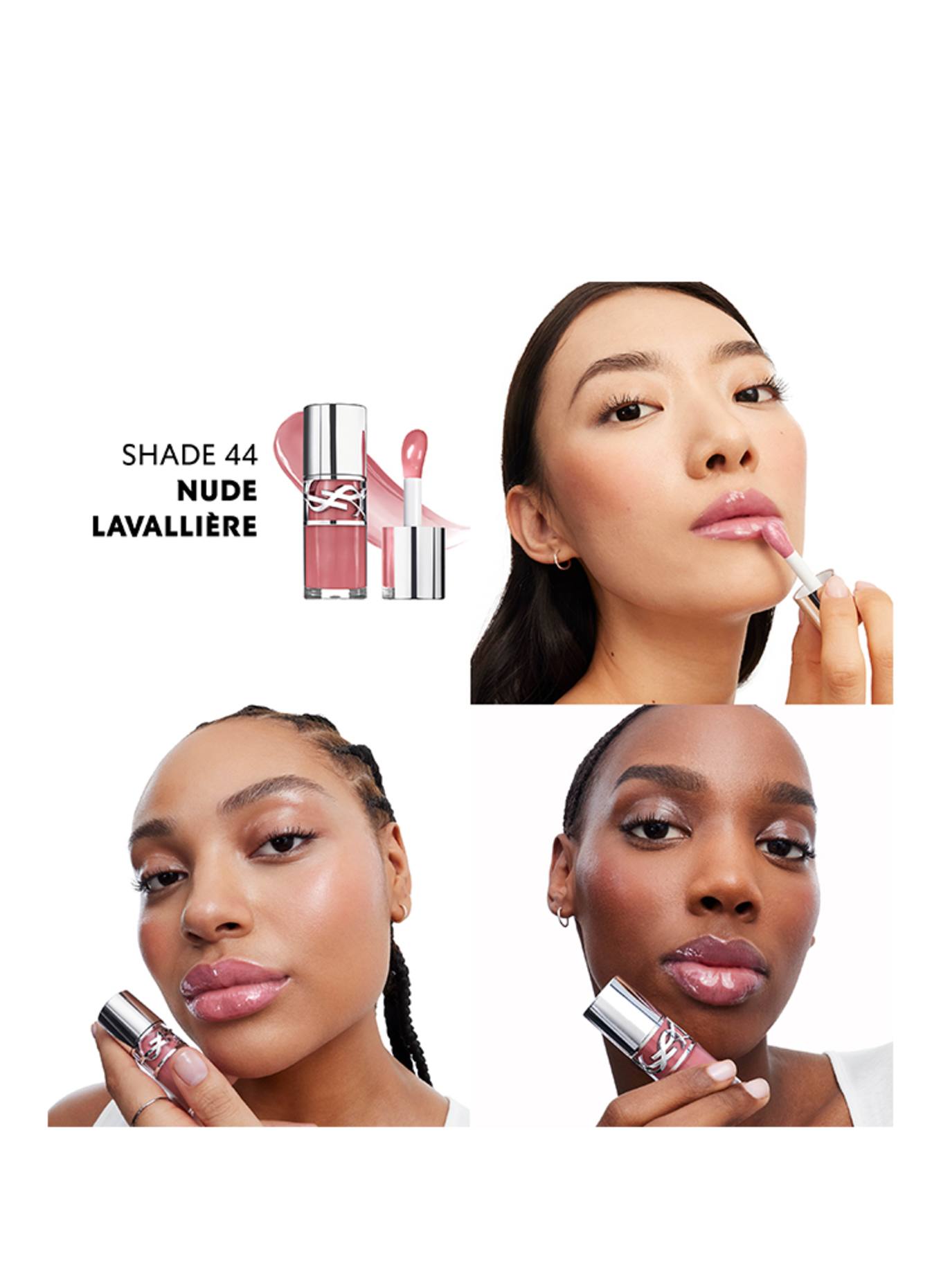 YVES SAINT LAURENT BEAUTÉ LOVESHINE PLUMPING GLOSS, Farbe: 44 NUDE LAVALLIÈRE (Bild 4)