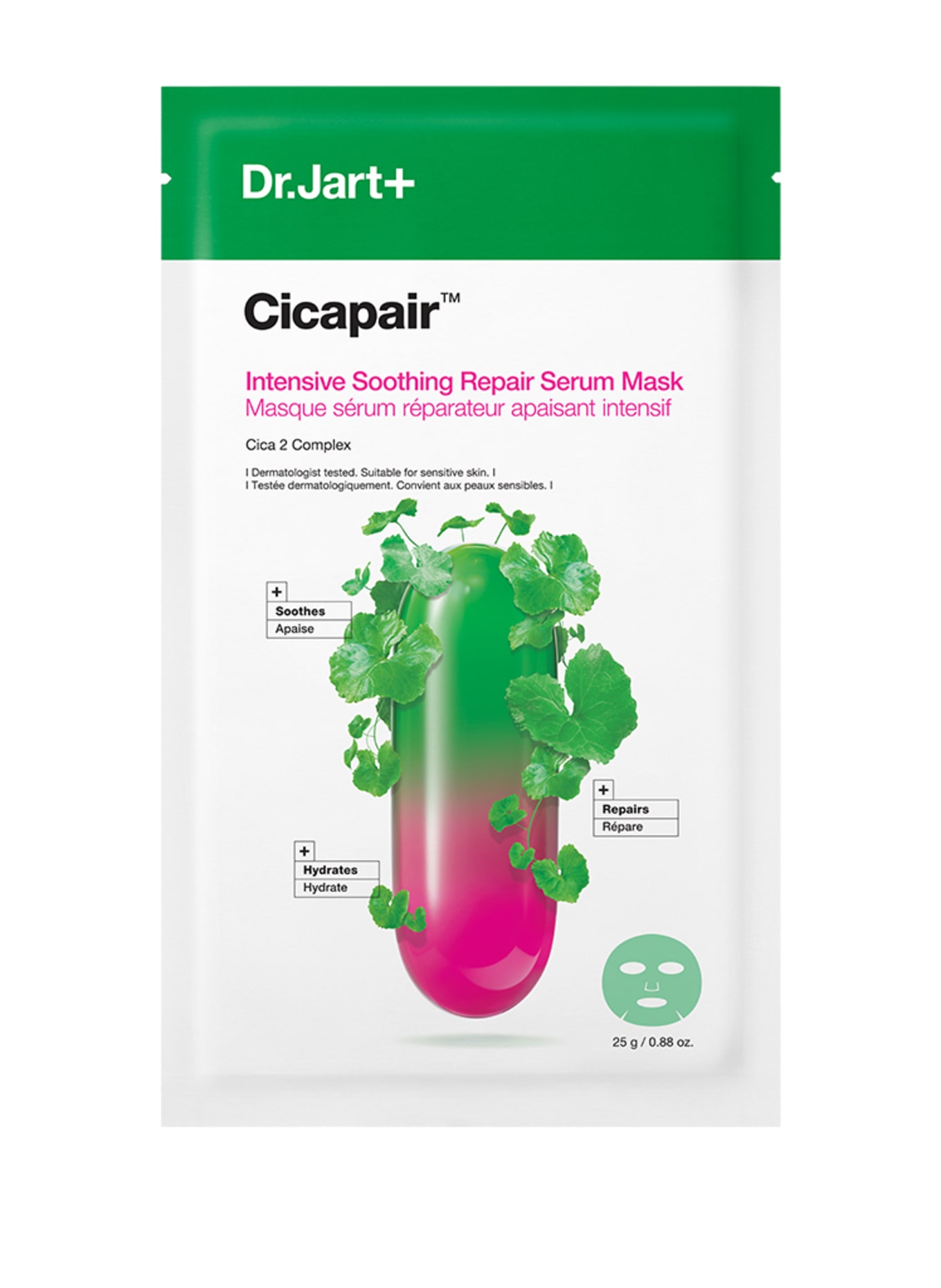 Dr.Jart+ CICAPAIR INTENSIEF VERZACHTEND HERSTELSERUMMASKER