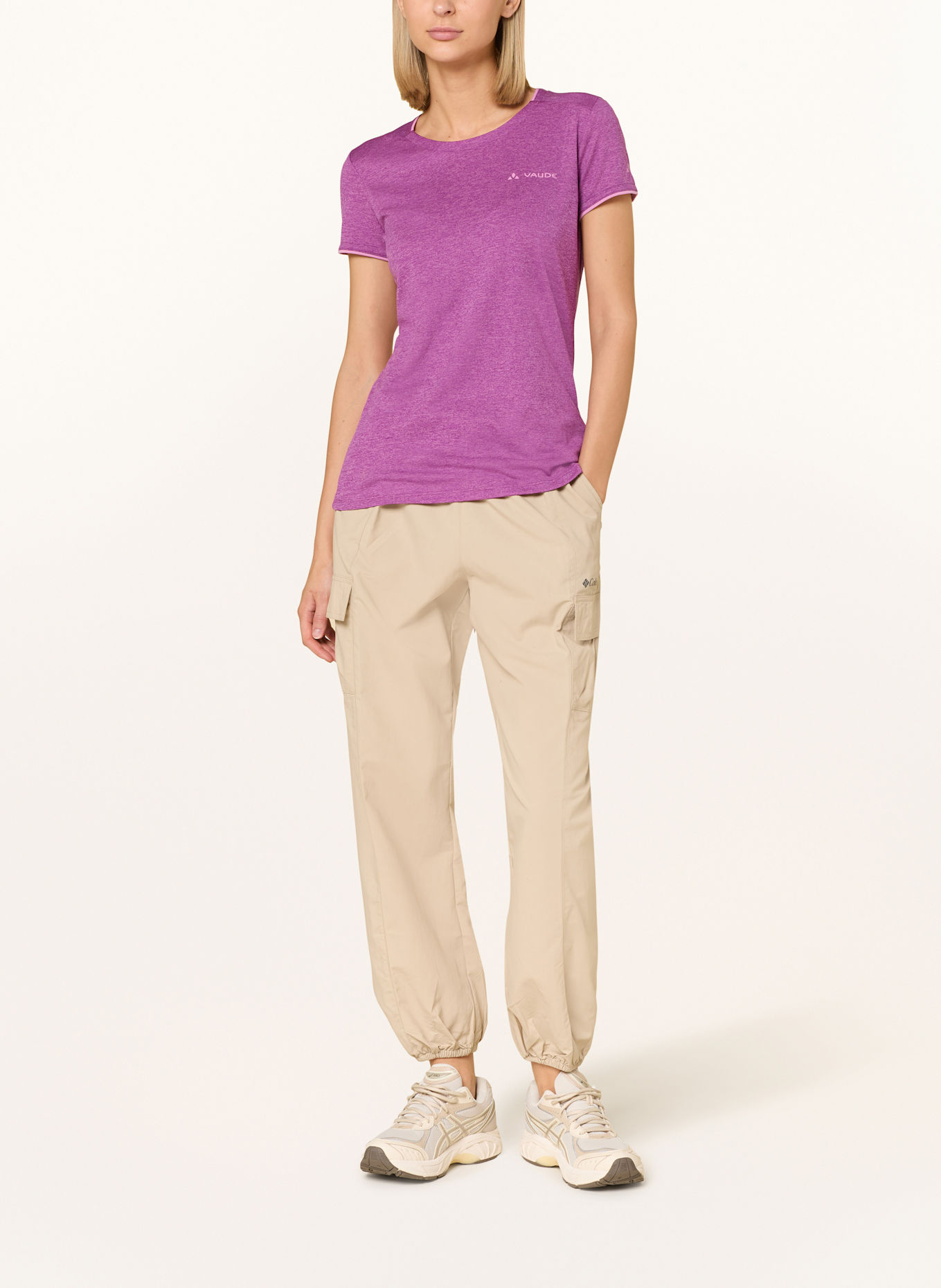 VAUDE T-Shirt ESSENTIAL: FUCHSIA