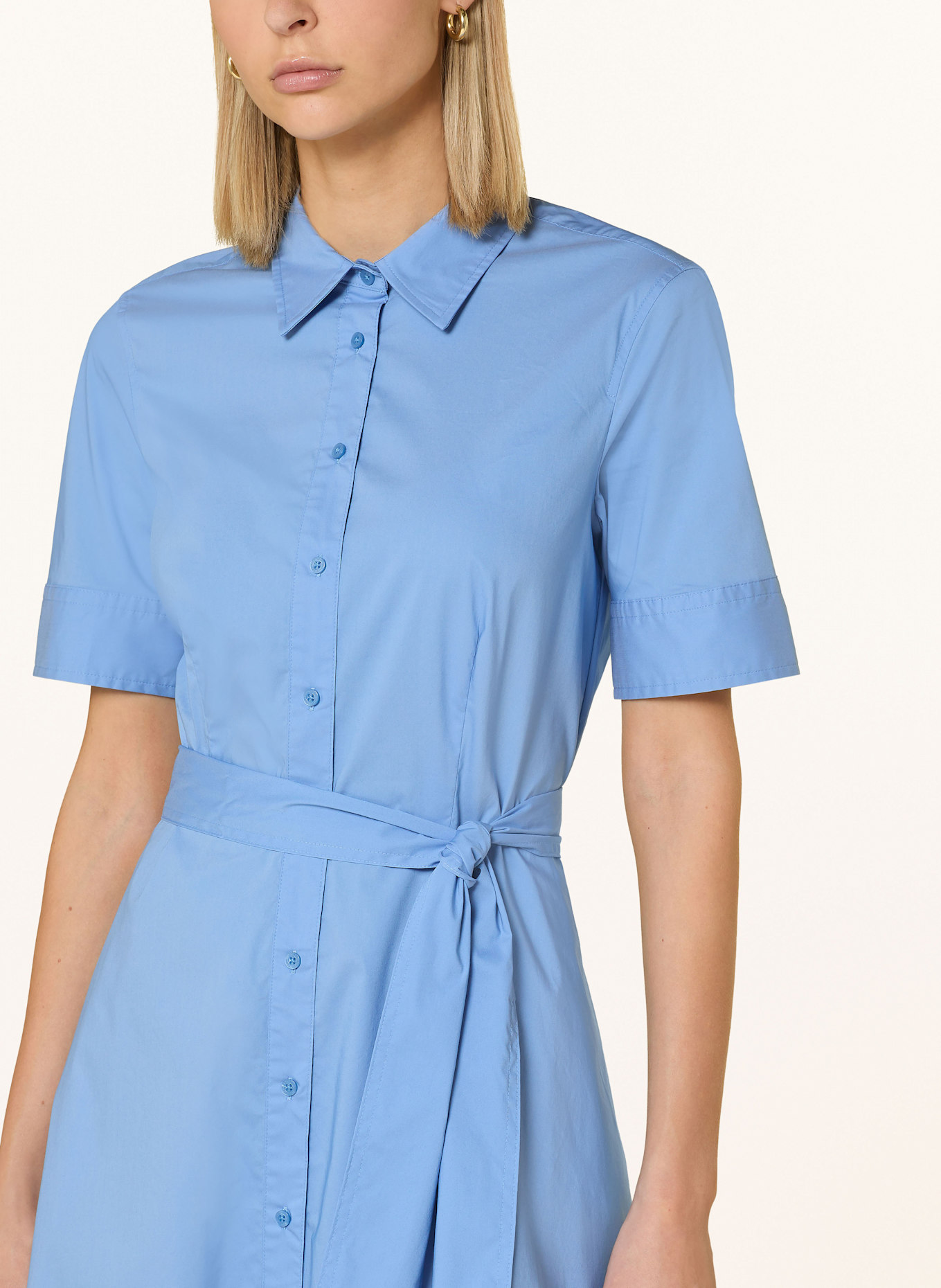 LAUREN RALPH LAUREN Hemdblusenkleid: BLAU