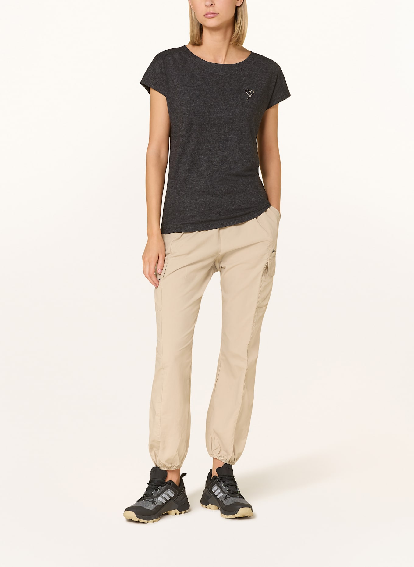 VAUDE T-shirt NEYLAND: CZARNY