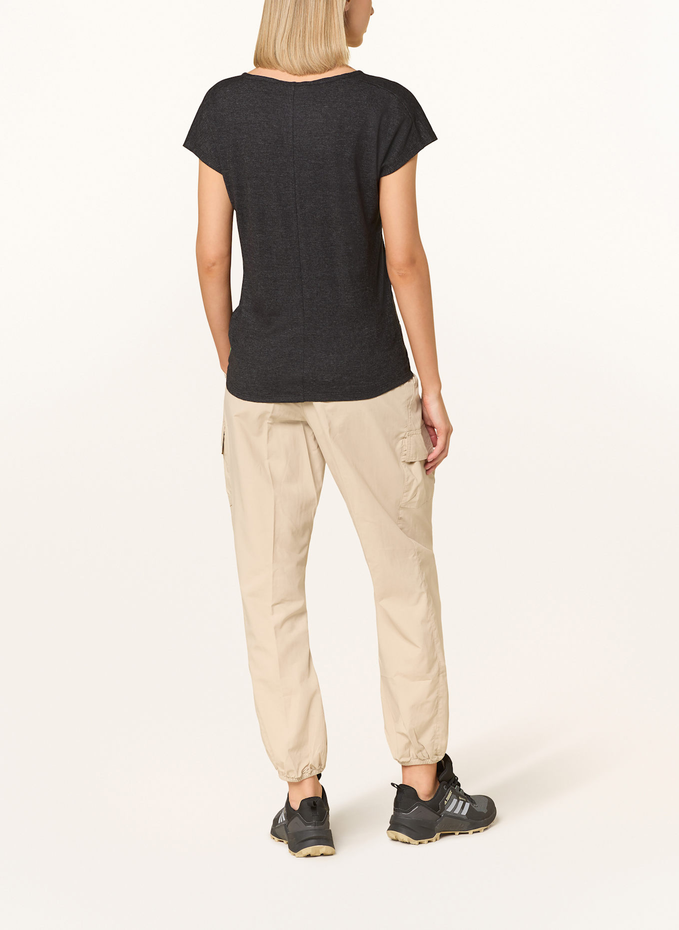 VAUDE T-shirt NEYLAND: CZARNY