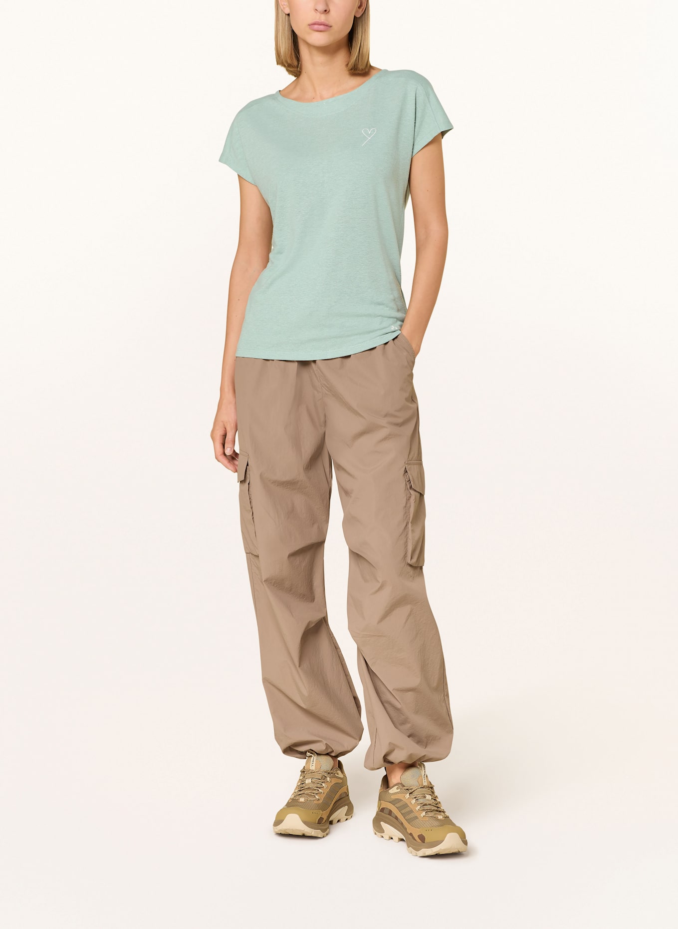 VAUDE Tričko NEYLAND: MÁTOVÁ