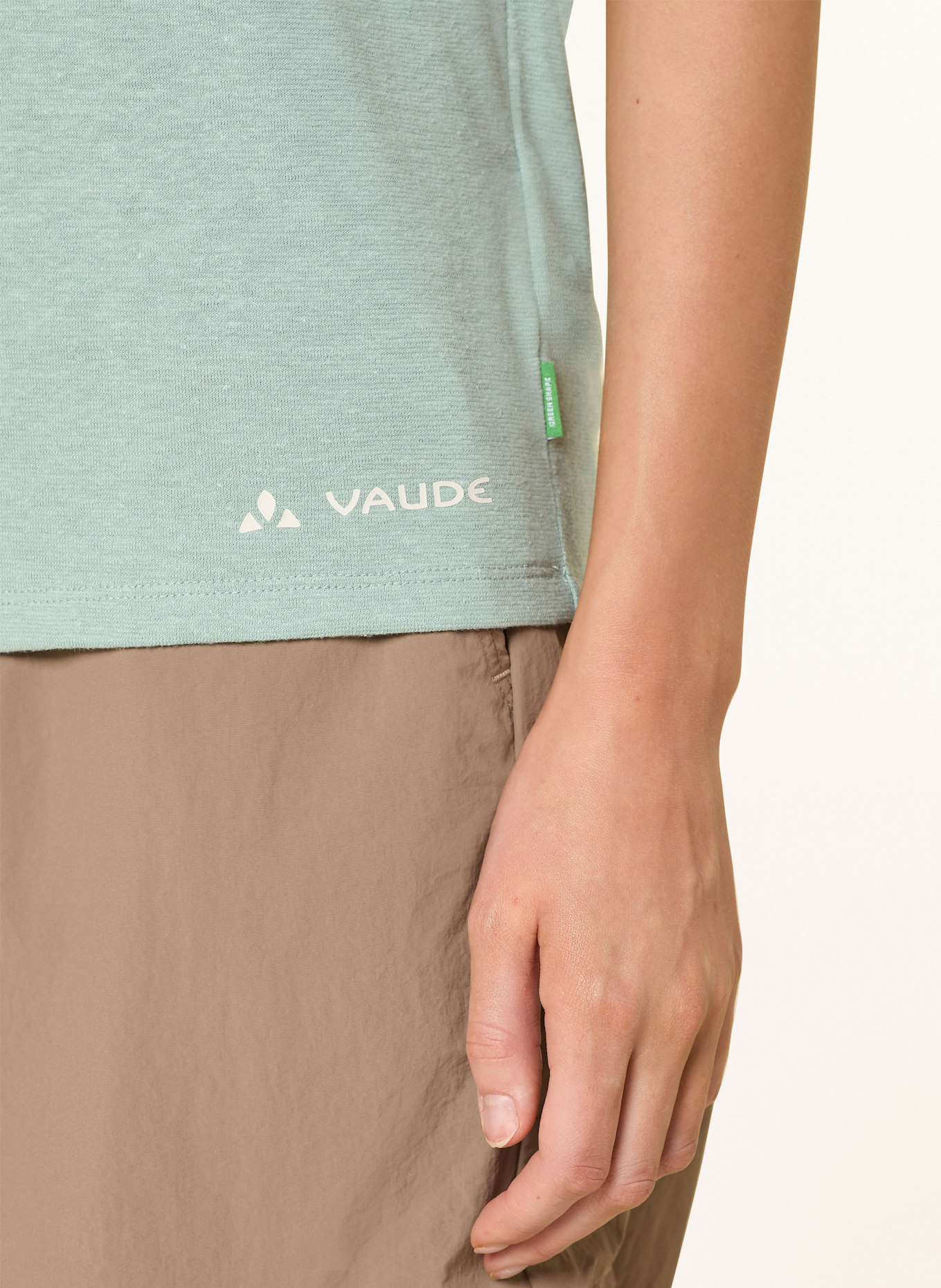 VAUDE Tričko NEYLAND: MÁTOVÁ