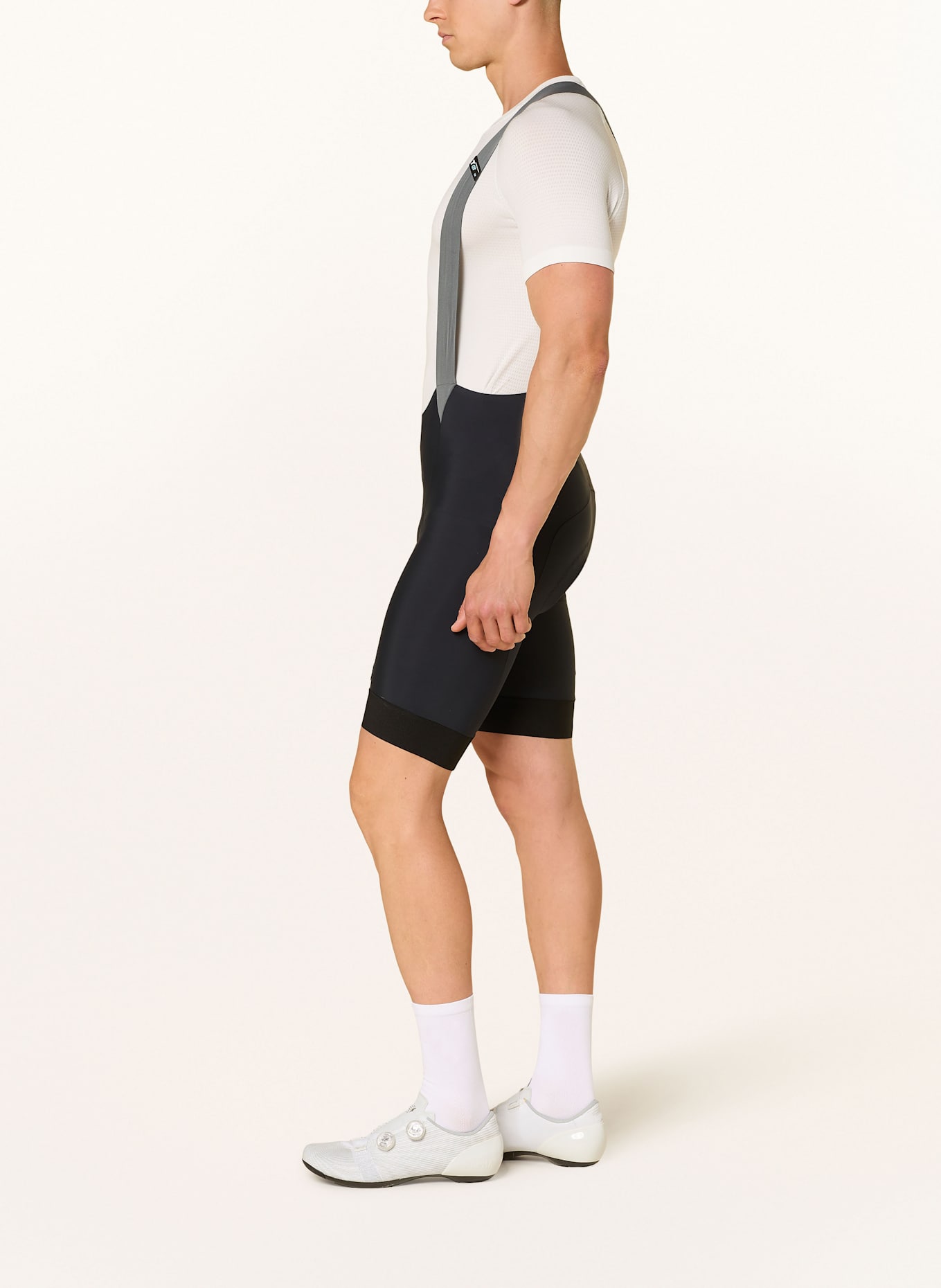 ASSOS Radhose MILLE GT C2 mit Trägern und gepolstertem Einsatz: SCHWARZ