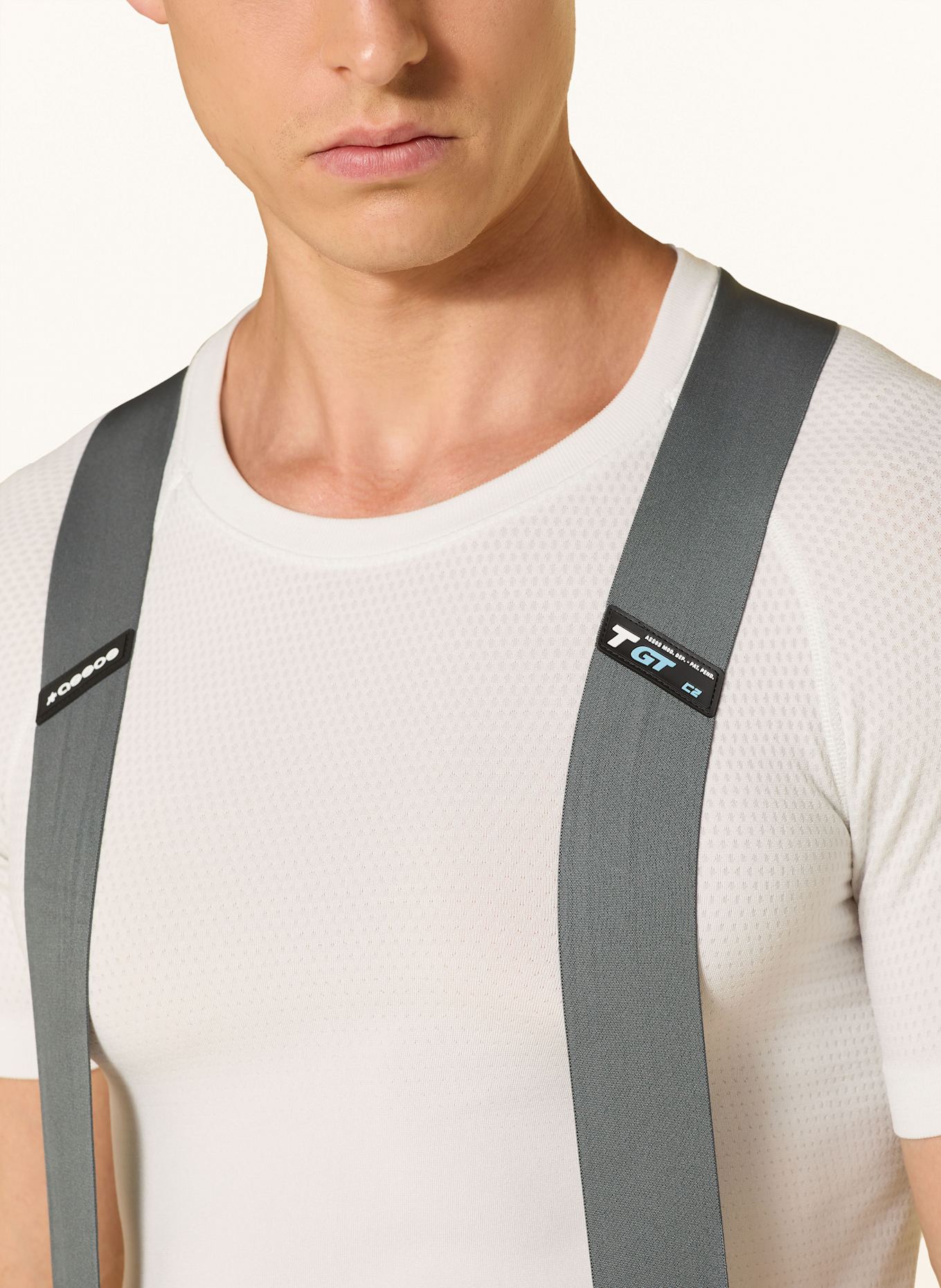 ASSOS Radhose MILLE GT C2 mit Trägern und gepolstertem Einsatz: SCHWARZ