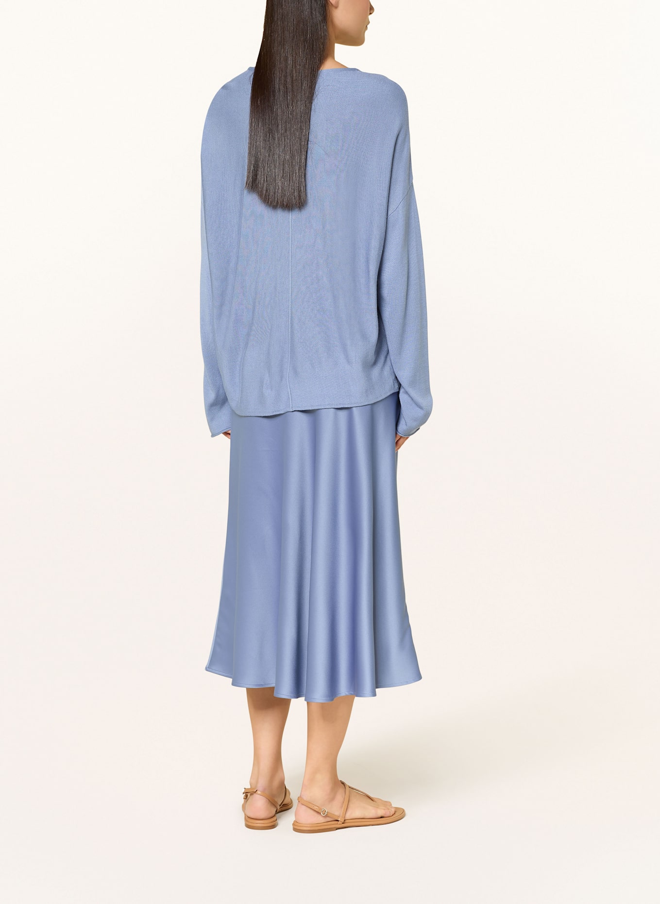 Juvia Satinrock FLEUR: BLAU