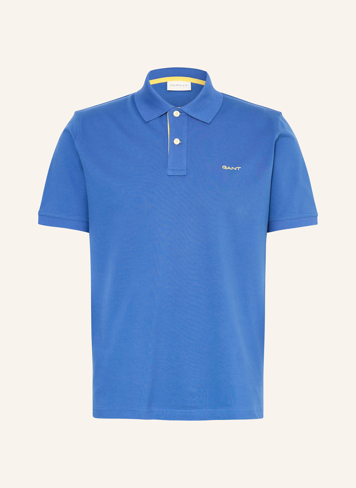 GANT Piqué-Poloshirt: BLAU