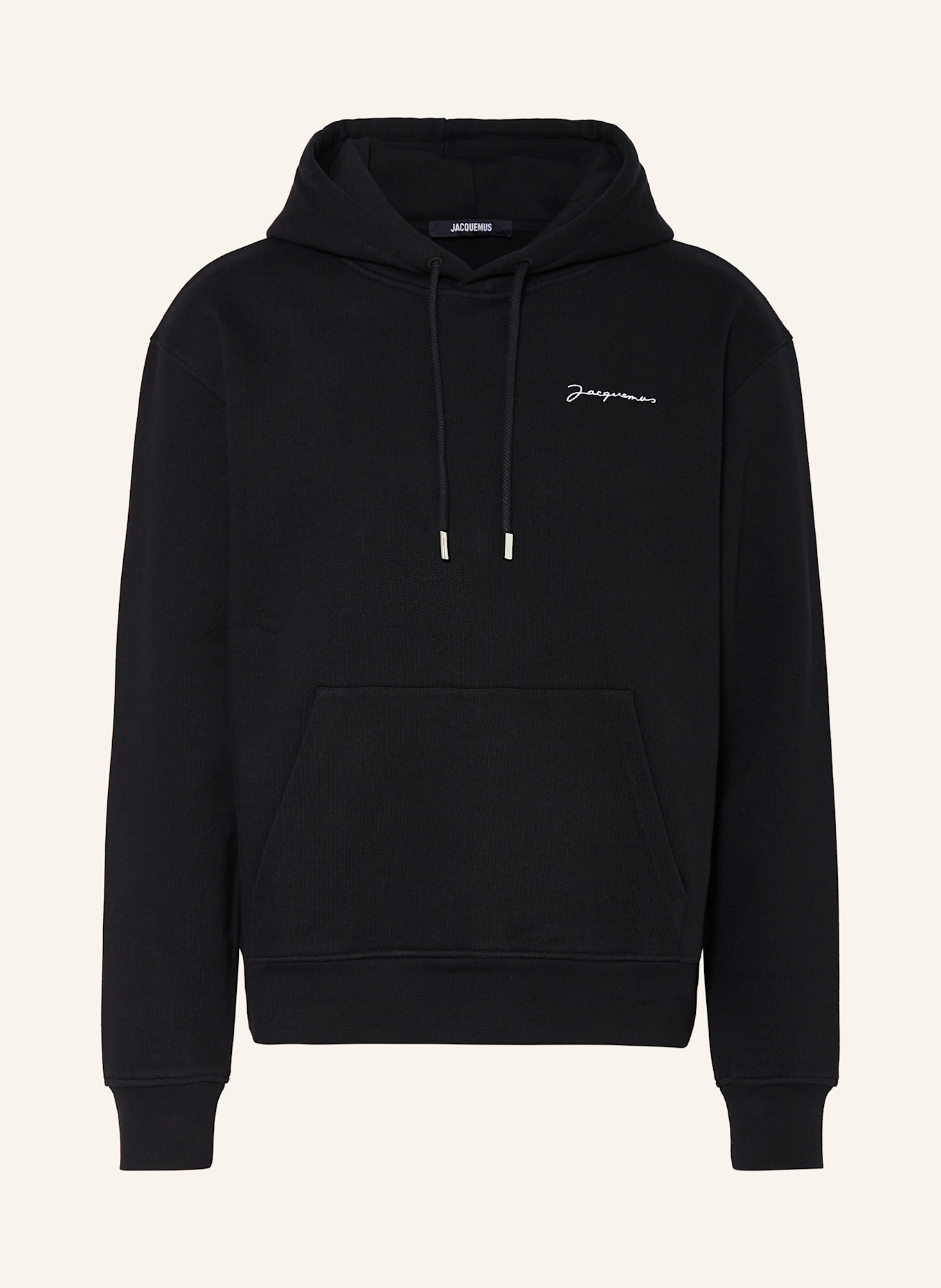 JACQUEMUS Hoodie LE SWEATSHIRT BRODE: SCHWARZ