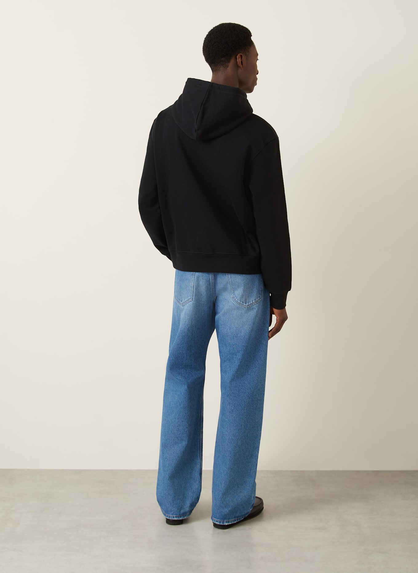 JACQUEMUS Hoodie LE SWEATSHIRT BRODE: SCHWARZ
