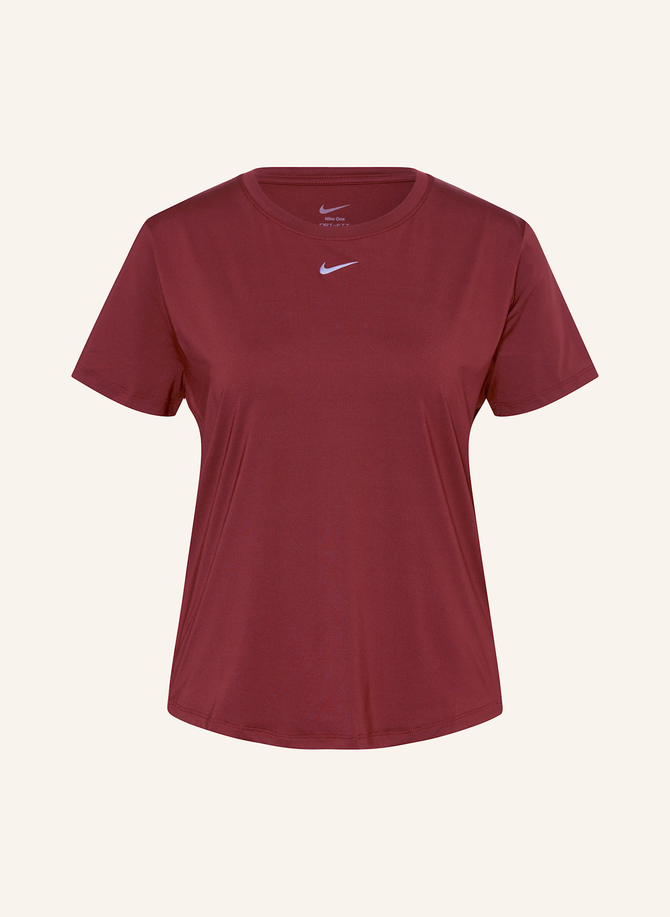 Nike T-Shirt ONE CLASSIC: DUNKELROT