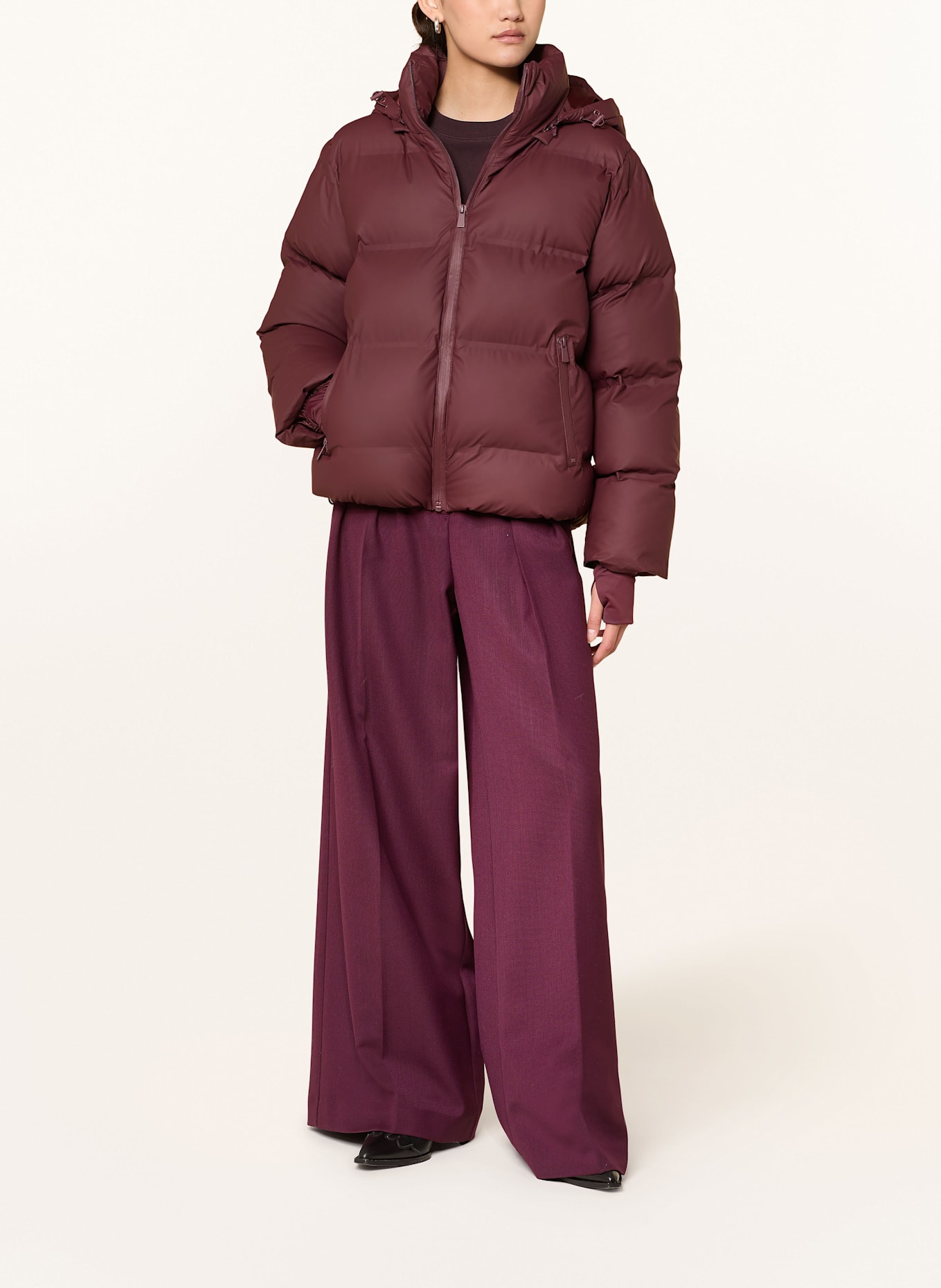 NEO NOIR Steppjacke: DUNKELROT