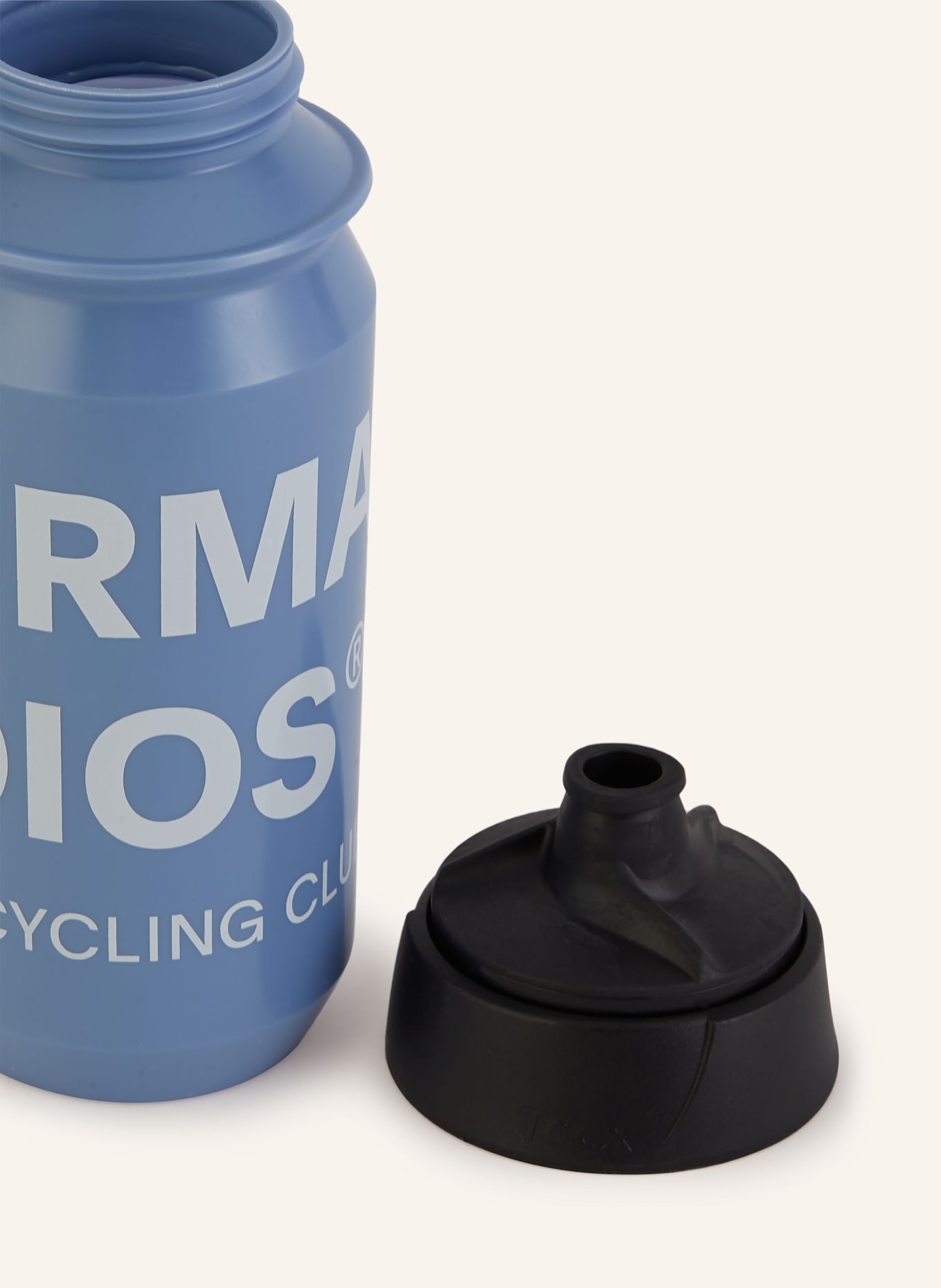 PAS NORMAL STUDIOS Trinkflasche LOGO BIDON: HELLBLAU / WEISS / SCHWARZ