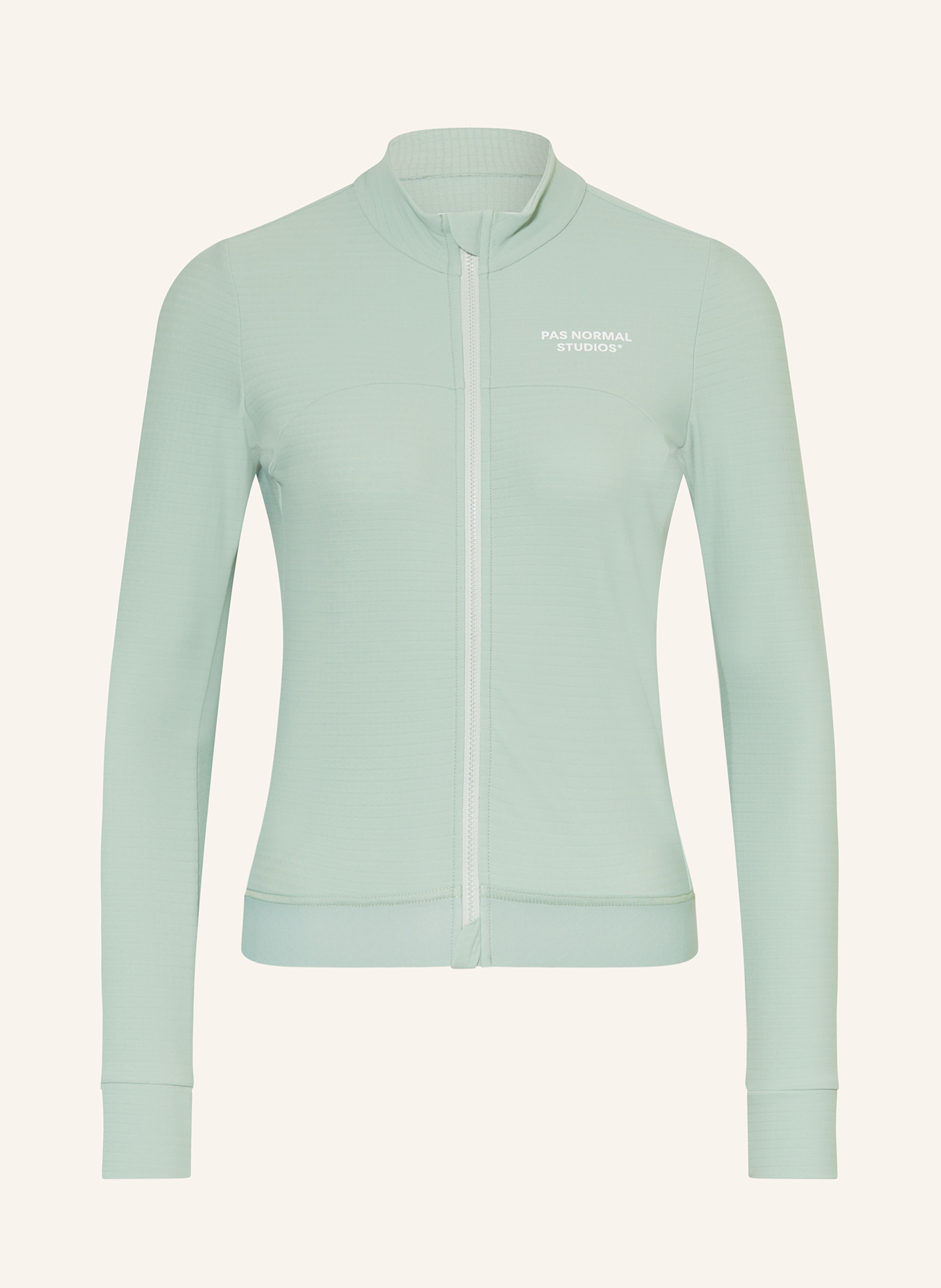 PAS NORMAL STUDIOS Radtrikot ESSENTIAL LONG SLEEVE JERSEY: HELLGRÜN