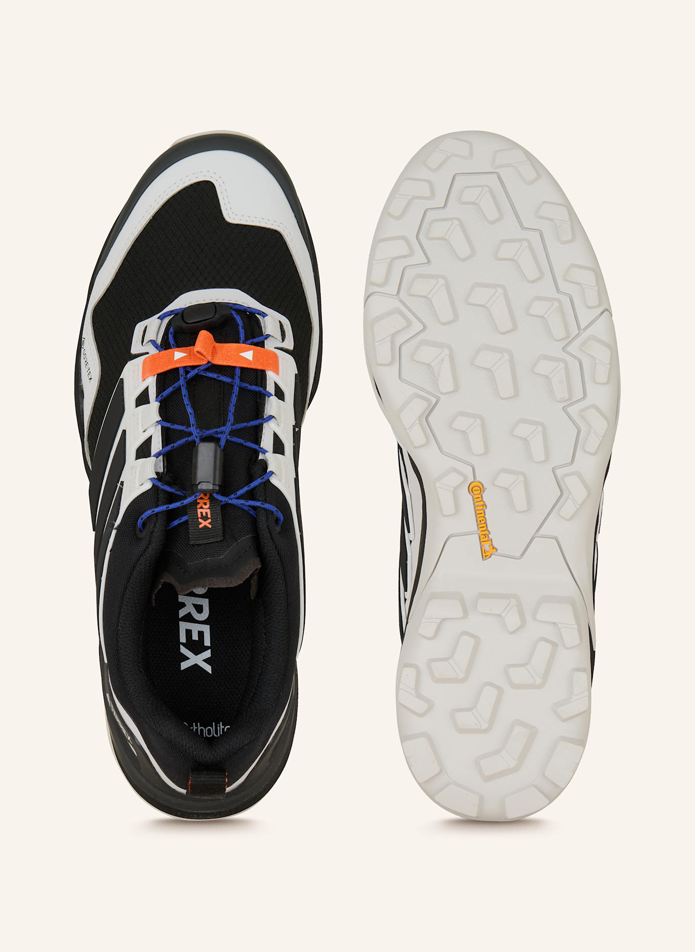adidas TERREX TERREX SKYCHASER GORE-TEX WANDERSCHUH: SCHWARZ/ HELLGRAU