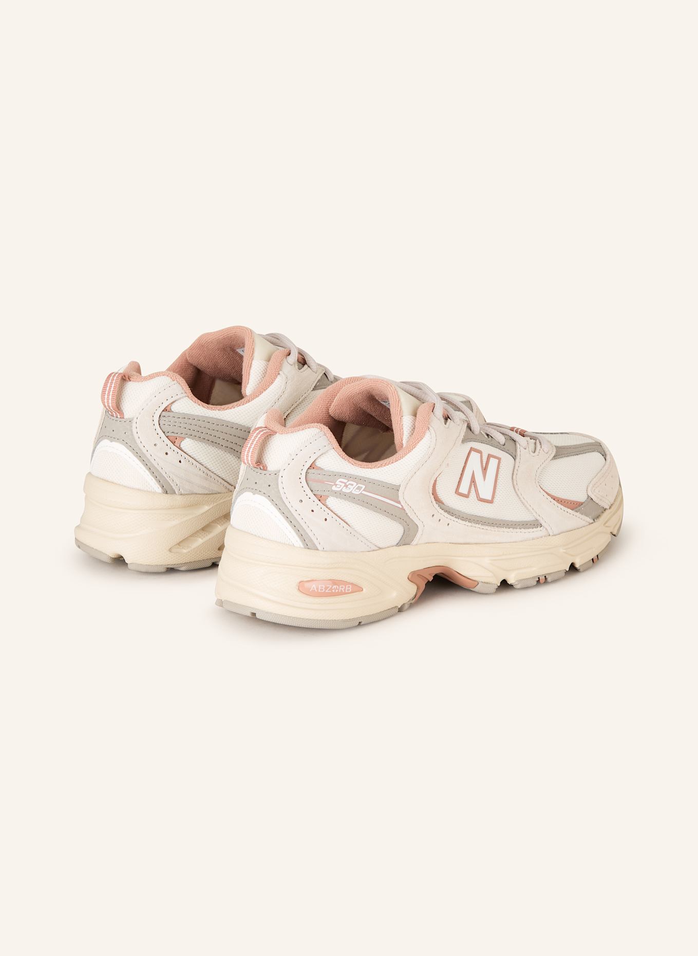 new balance Sneaker 530: ECRU/ CREME/ ROSÉ