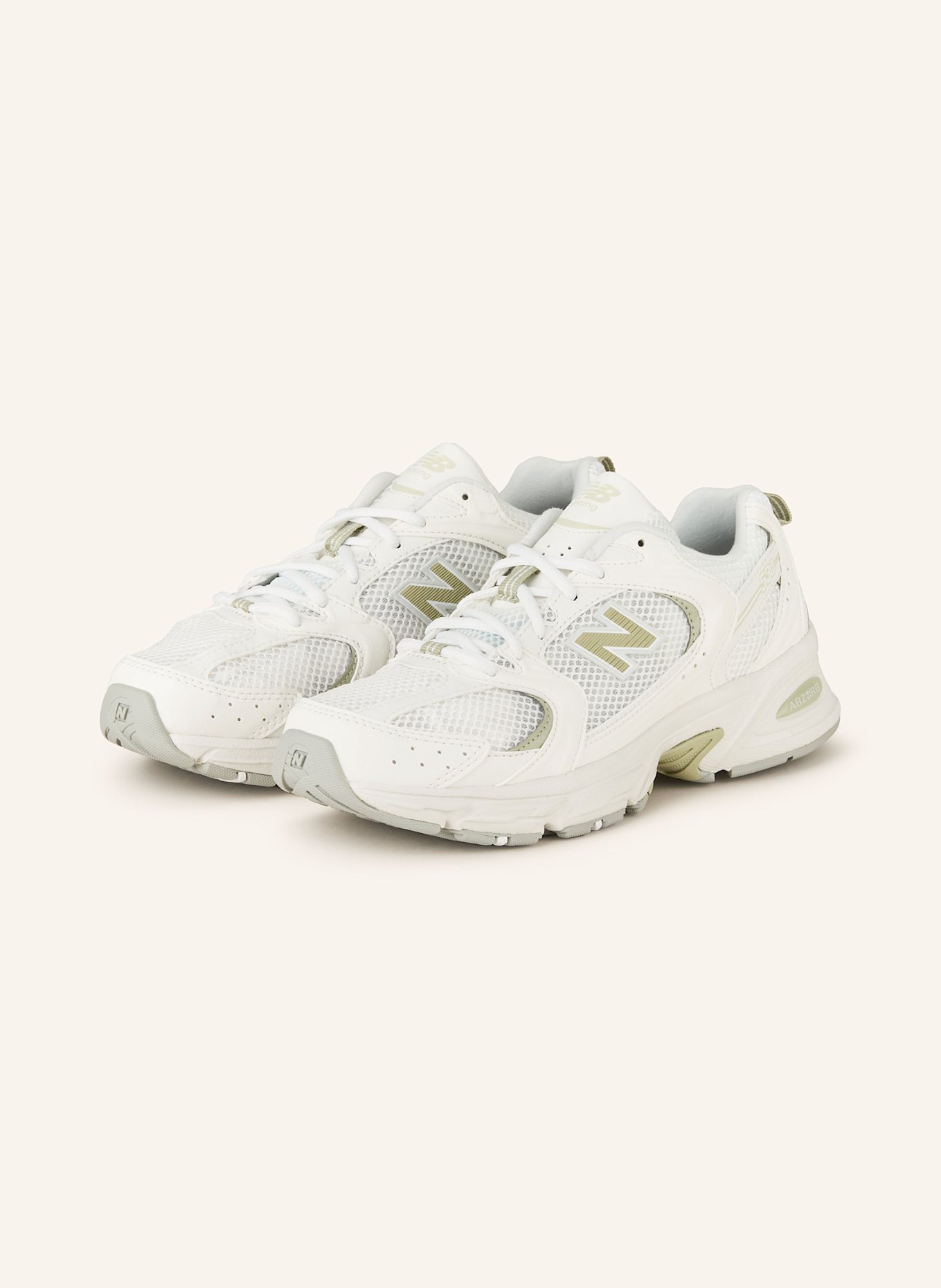 new balance Sneaker 530: WEISS/ HELLBLAU