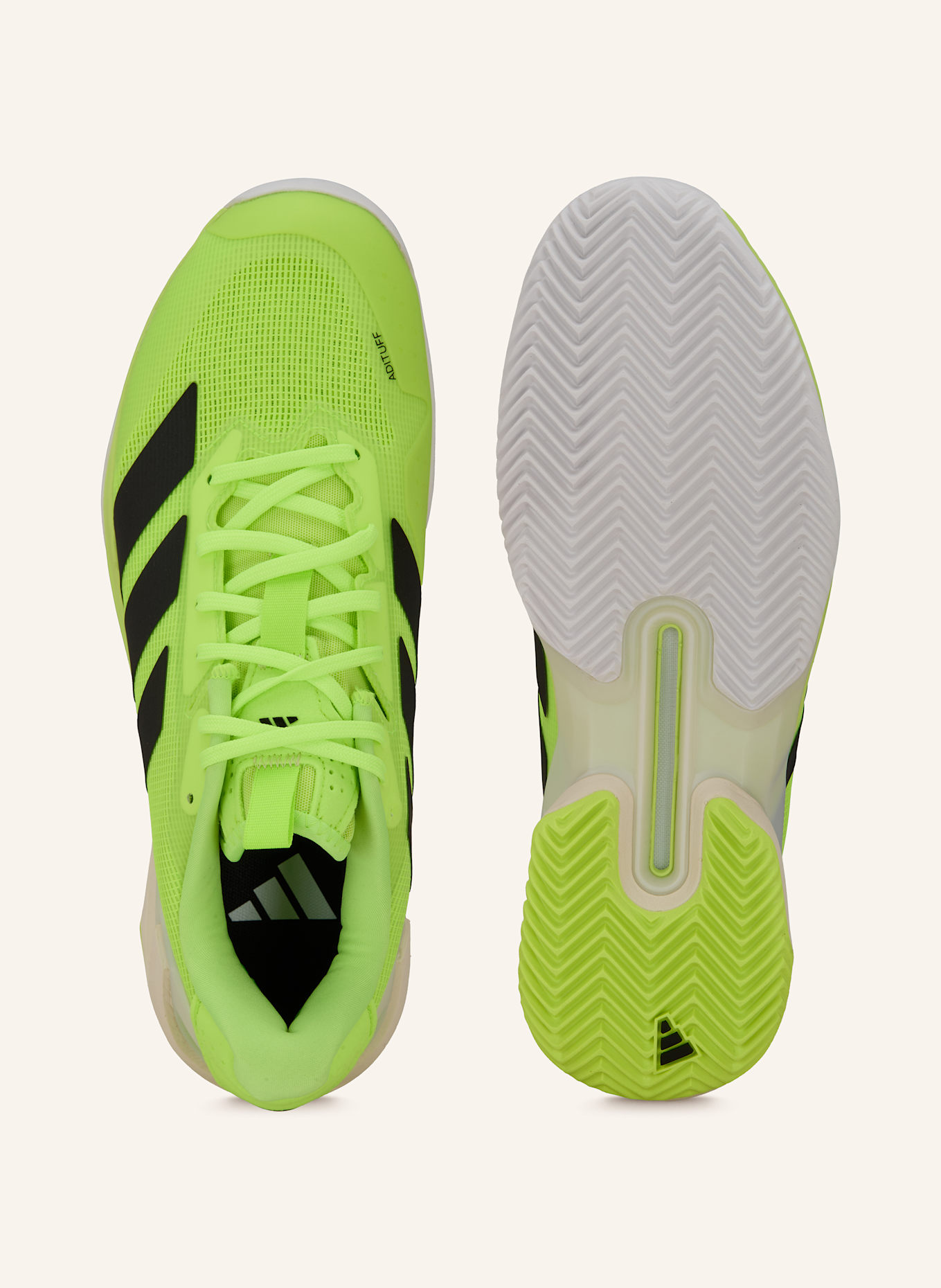 adidas Tennisschuhe ADIZERO UBERSONIC 5 CLAY: NEONGRÜN