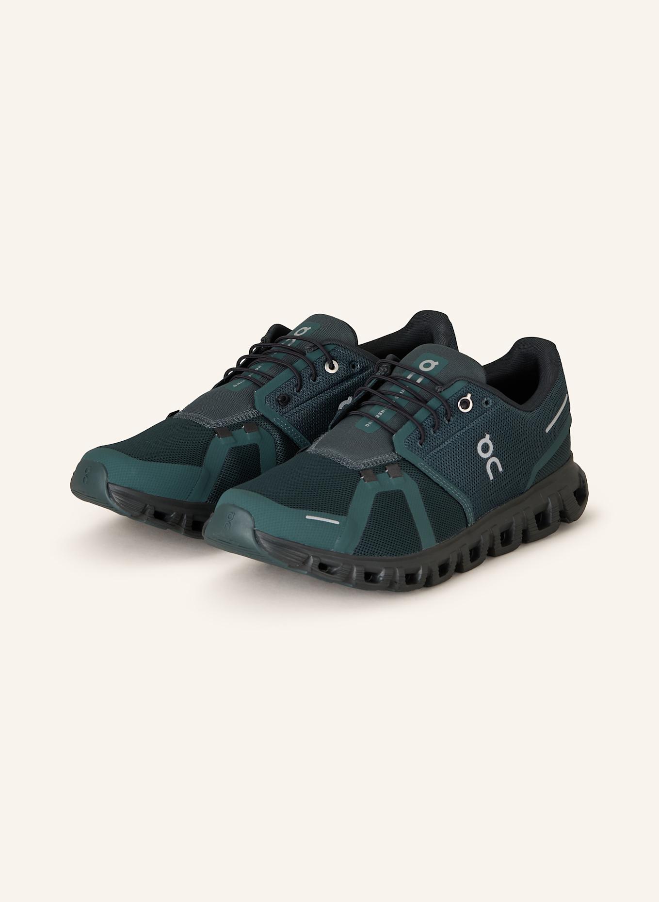 On Sneaker CLOUD 6: DUNKELGRÜN