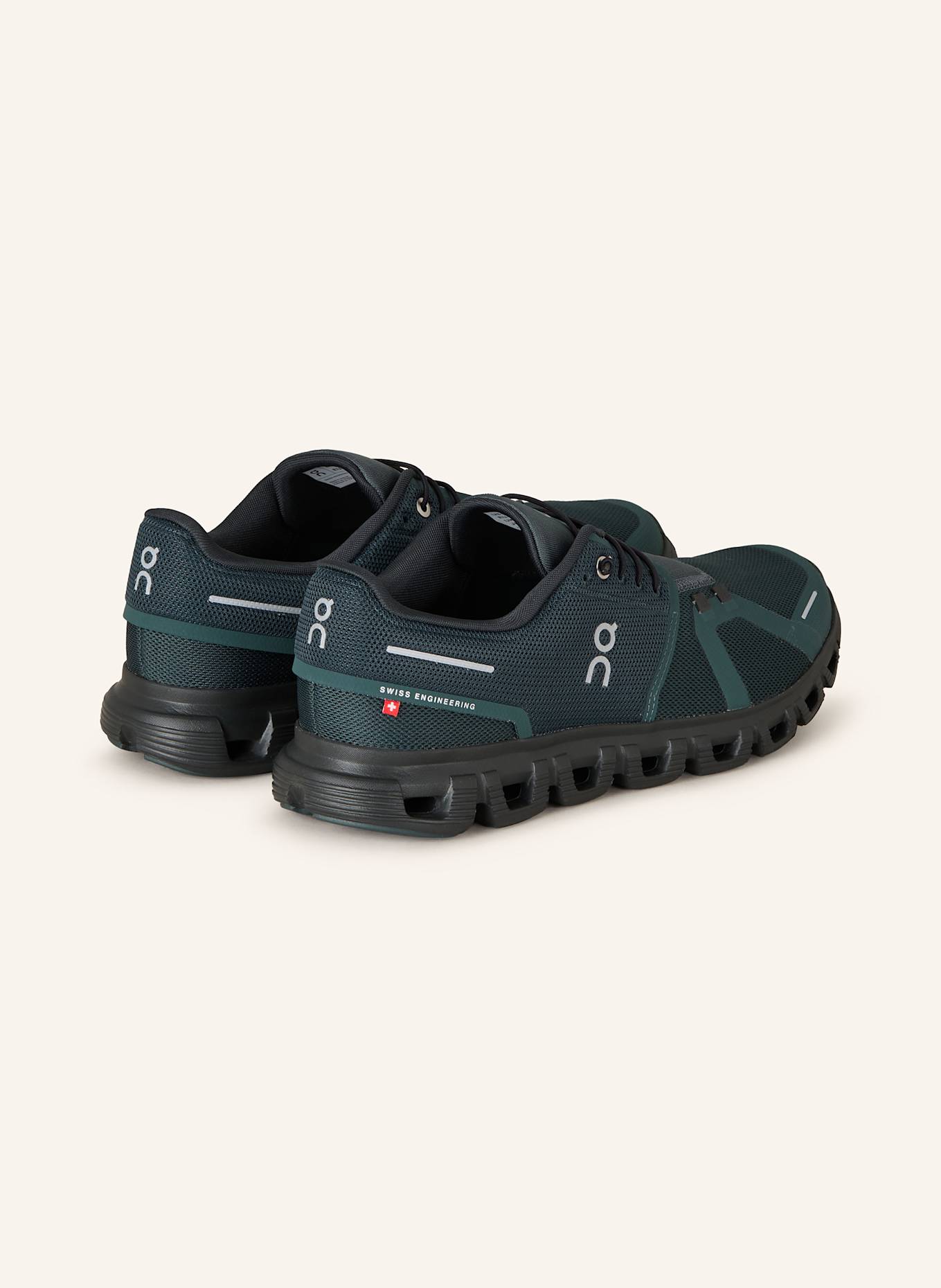 On Sneaker CLOUD 6: DUNKELGRÜN