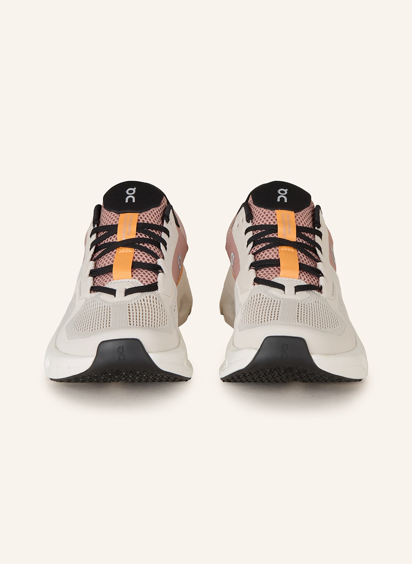 On Hardloopschoenen CLOUDRUNNER 2: CRÈME / LICHTBRUIN