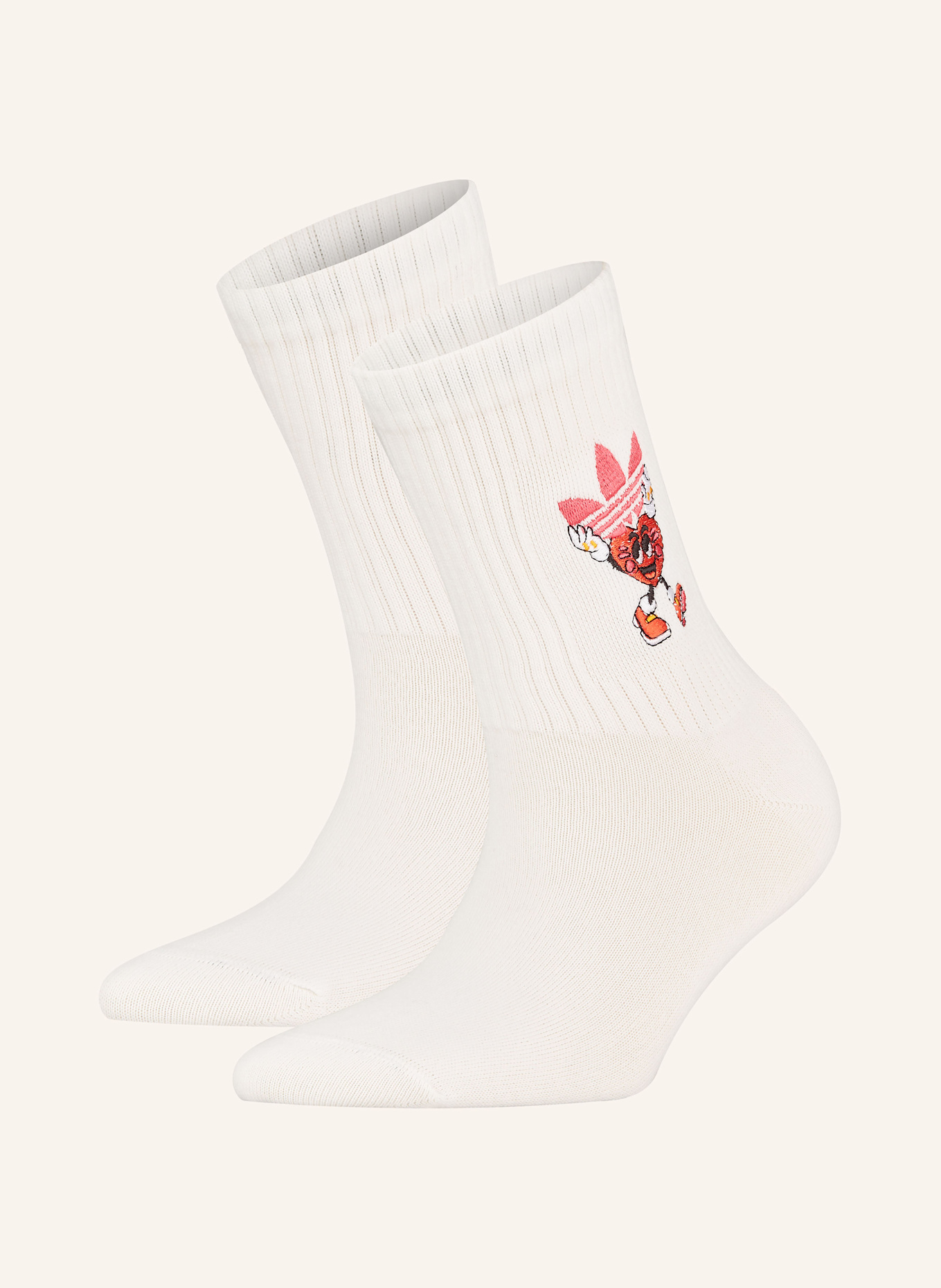 adidas Originals 2er-Pack Socken ADIDAS ORIGINALS × MADE BY NELSON CREW: WEISS