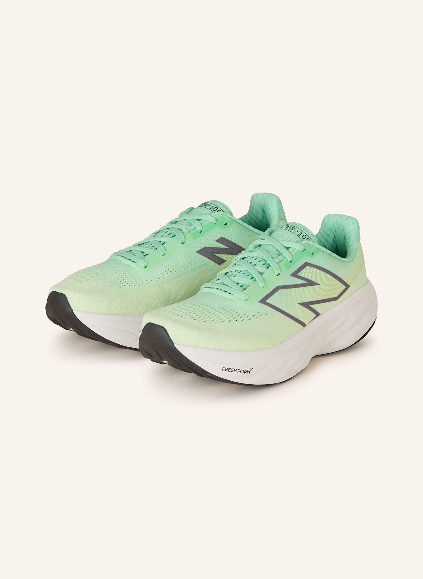 new balance Laufschuhe 1080 V14: HELLGRÜN/ MINT