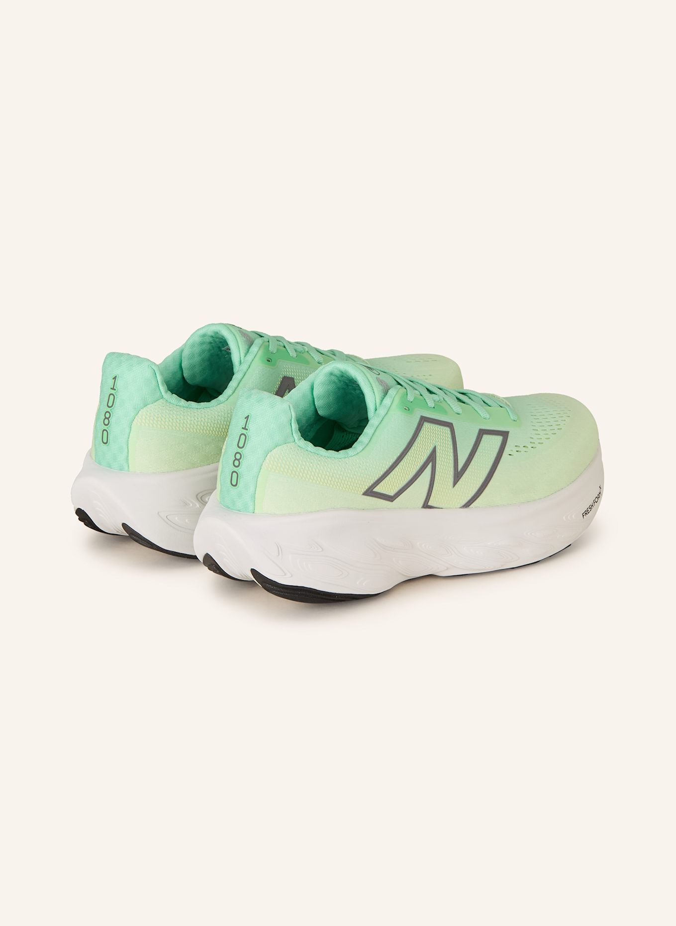 new balance Laufschuhe 1080 V14: HELLGRÜN/ MINT
