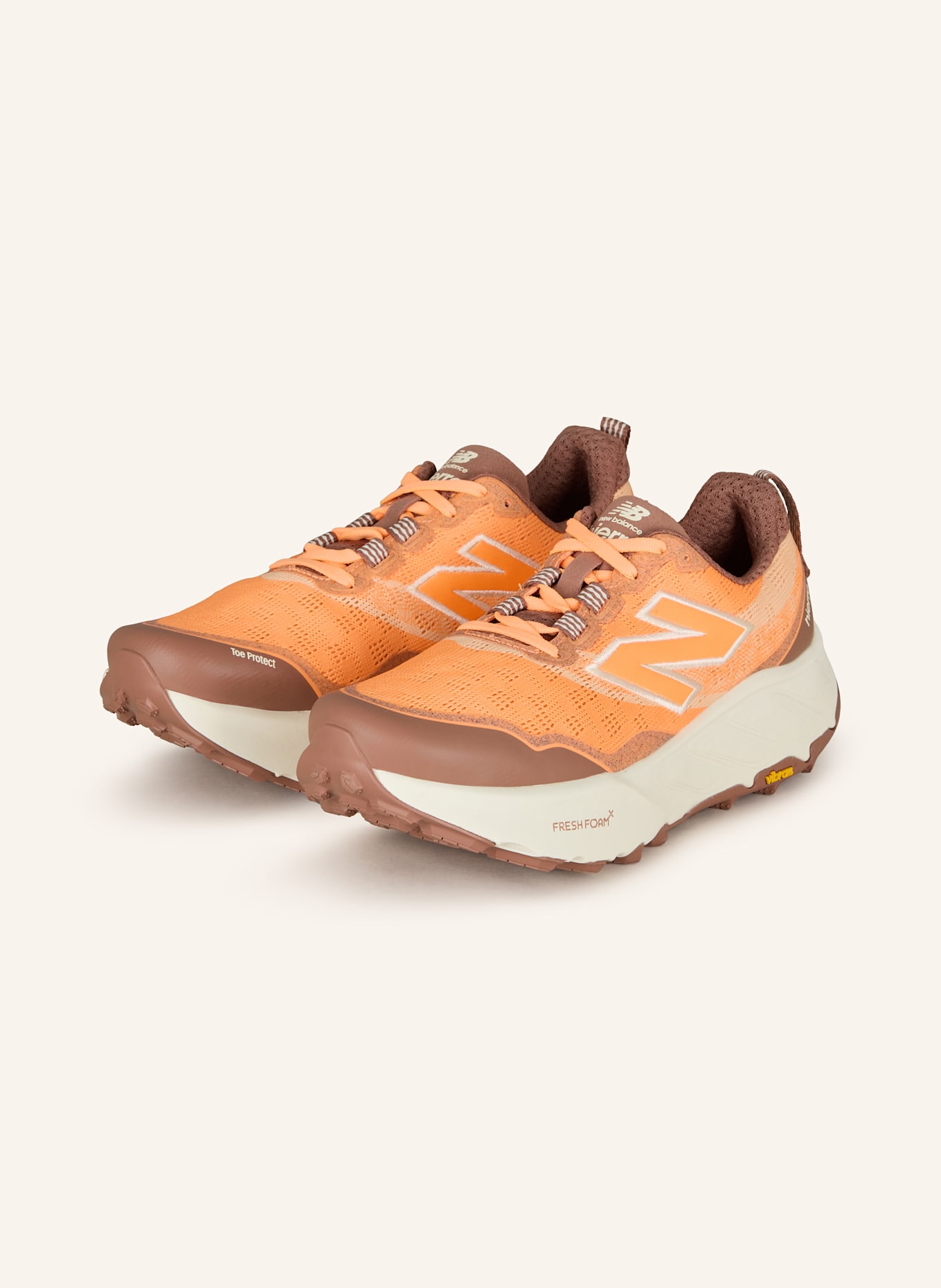new balance Trailrunning-Schuhe FRESH FOAM X HIERRO V9: ORANGE/ BRAUN
