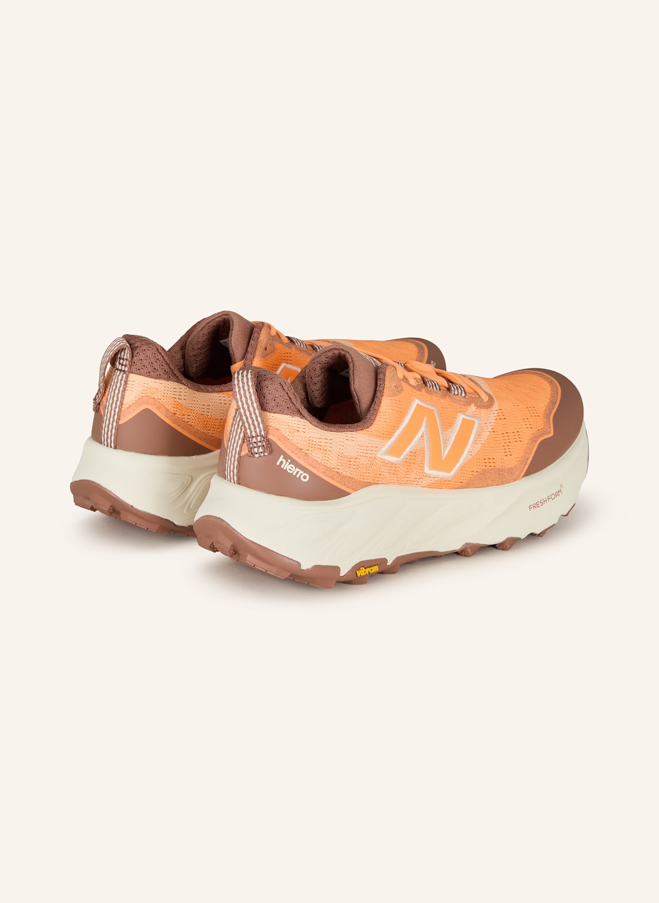 new balance Trailrunning-Schuhe FRESH FOAM X HIERRO V9: ORANGE/ BRAUN