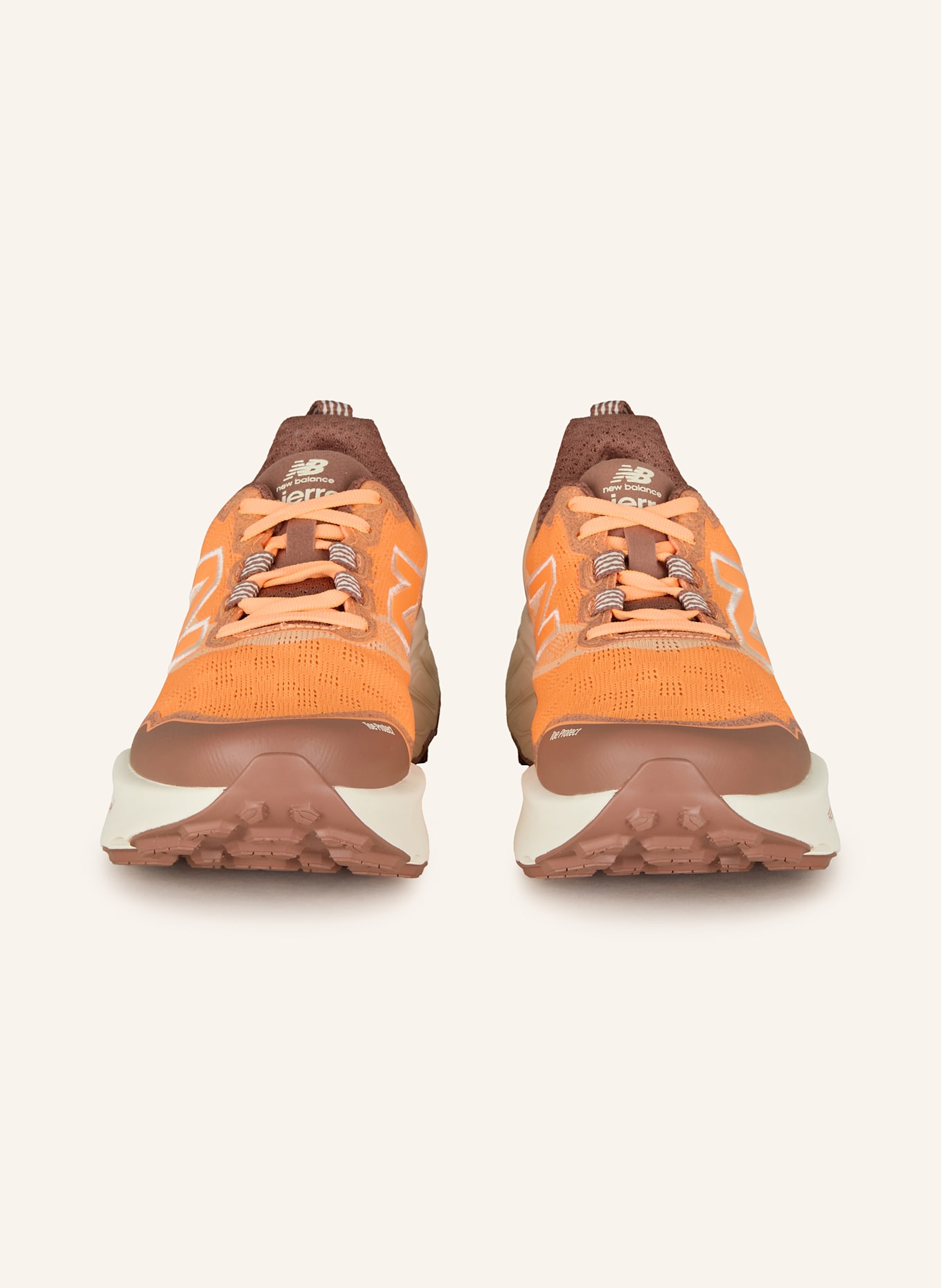 new balance Trailrunning-Schuhe FRESH FOAM X HIERRO V9: ORANGE/ BRAUN