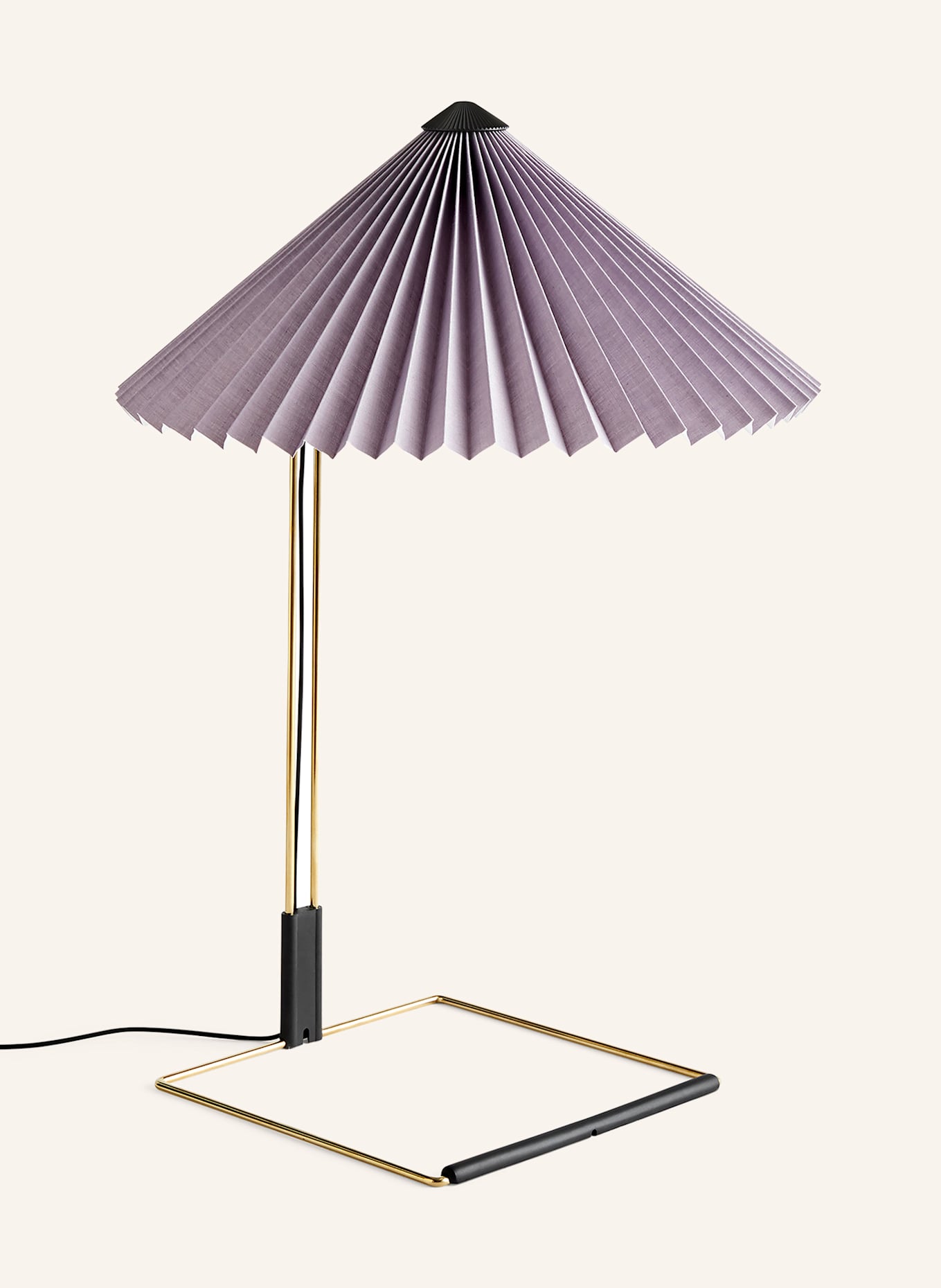 HAY Tischleuchte MATIN 380: HELLLILA/ GOLD