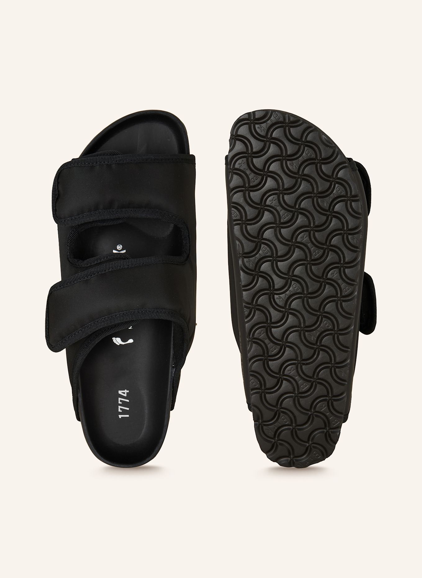 1774 BIRKENSTOCK Pantoletten ARIZONA COSNY: SCHWARZ