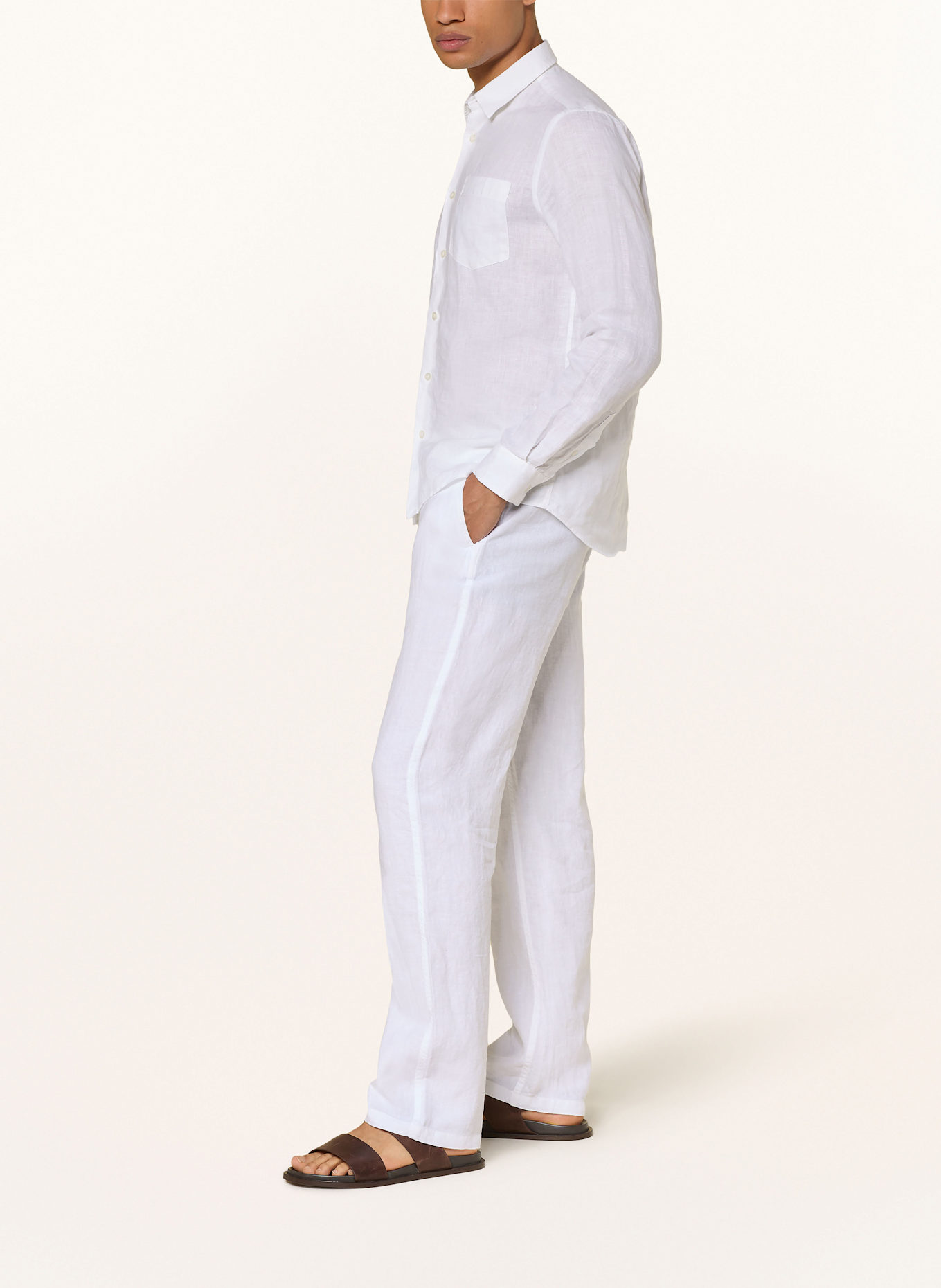 VILEBREQUIN Leinenhose PACHA : WEISS