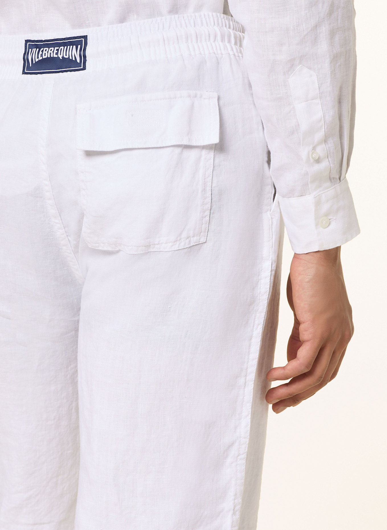 VILEBREQUIN Leinenhose PACHA : WEISS