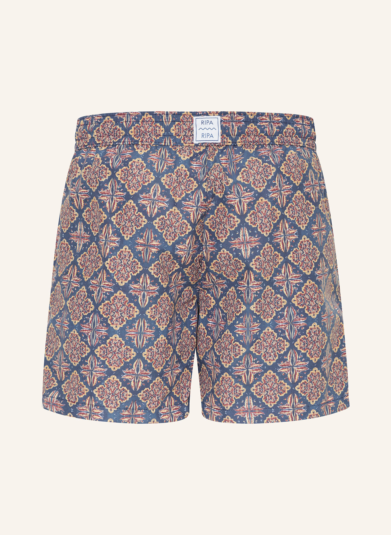 RIPA RIPA Badeshorts CLASSICO RIVISITATO BLU: DUNKELBLAU / DUNKELROT / GELB
