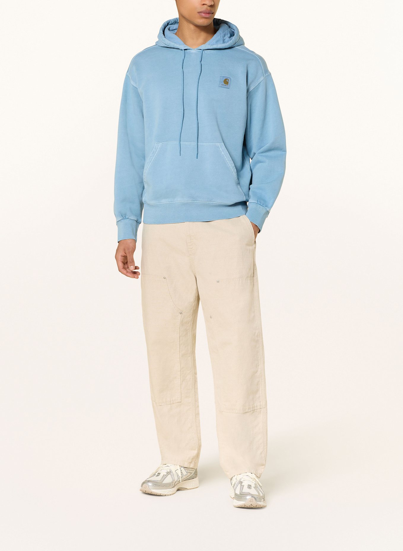 carhartt WIP Hoodie NELSON: HELLBLAU