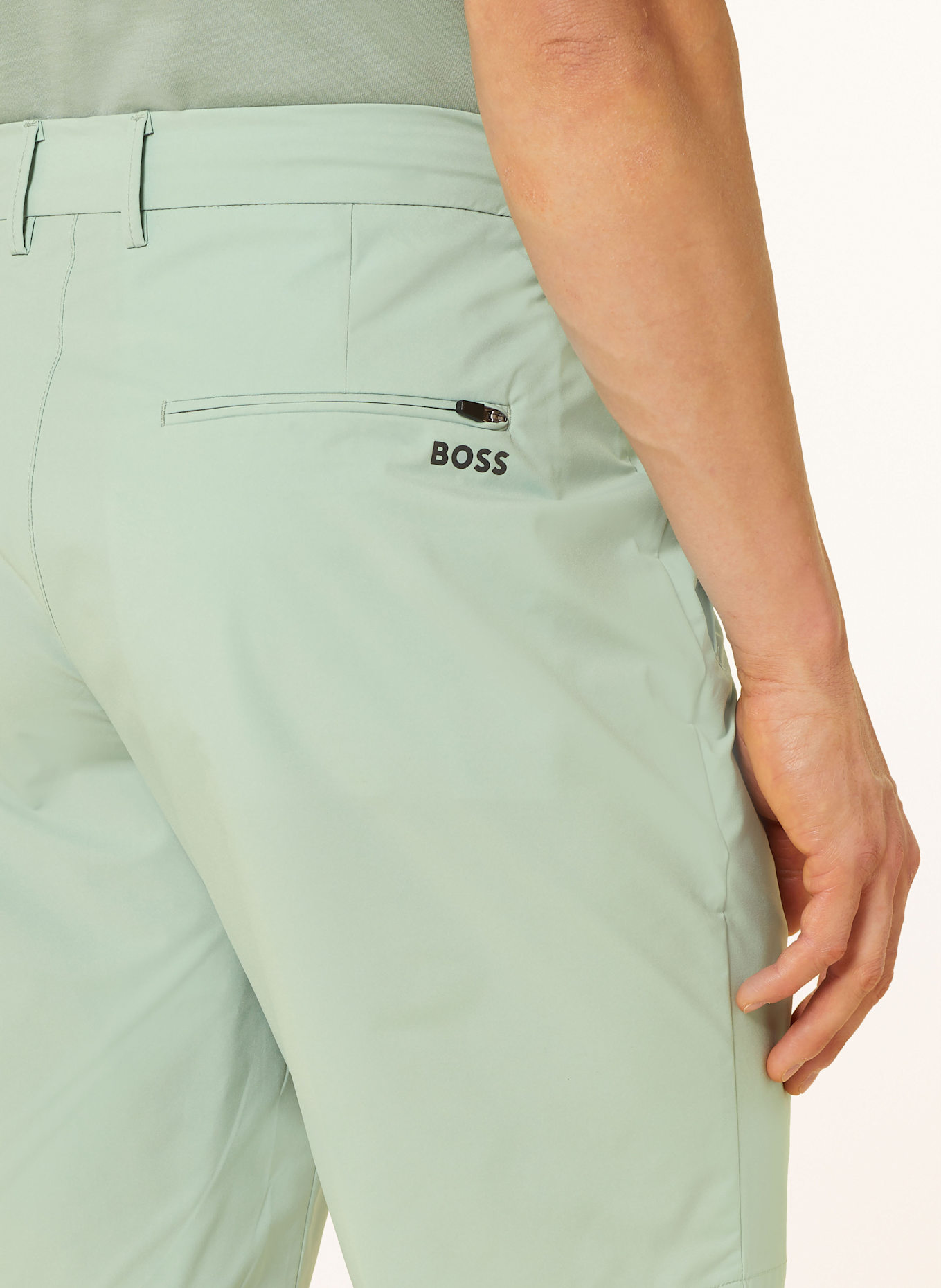 BOSS Shorts SPEEDFLEX Slim Fit: HELLGRÜN