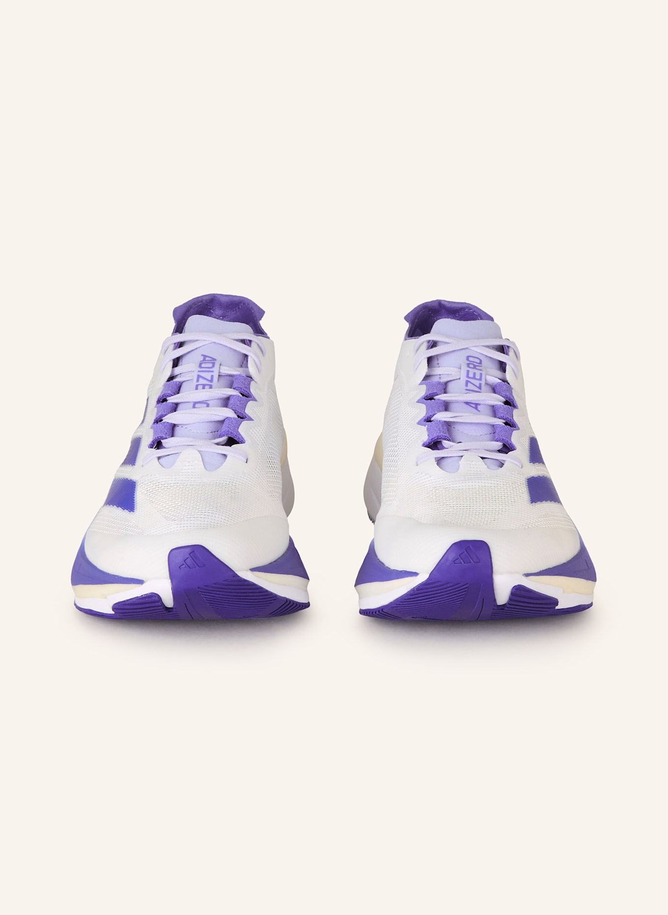 adidas Laufschuhe ADIZERO BOSTON 12: ECRU/ LILA