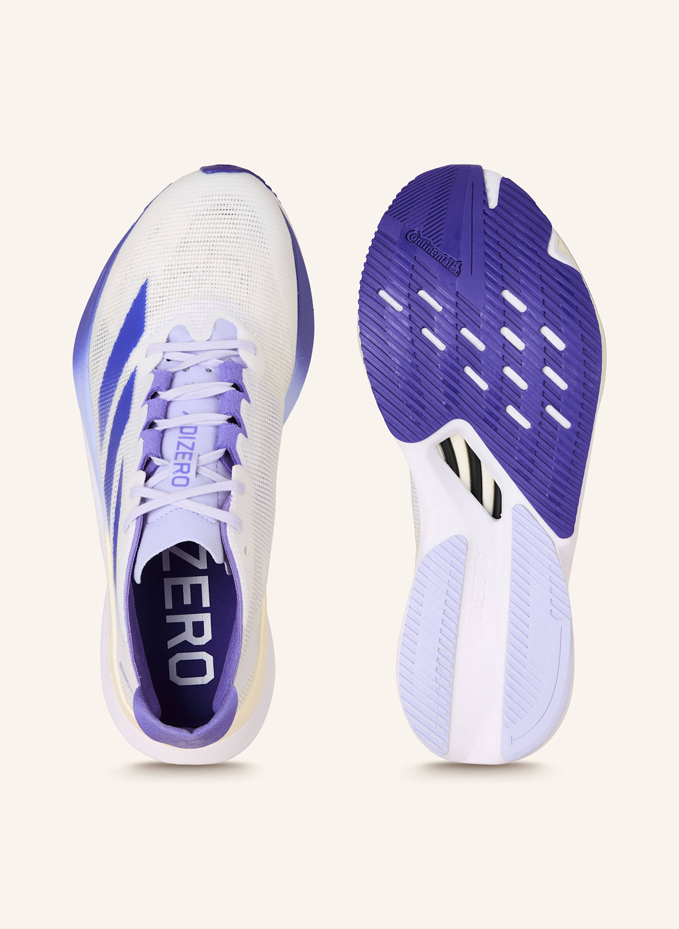 adidas Laufschuhe ADIZERO BOSTON 12: ECRU/ LILA